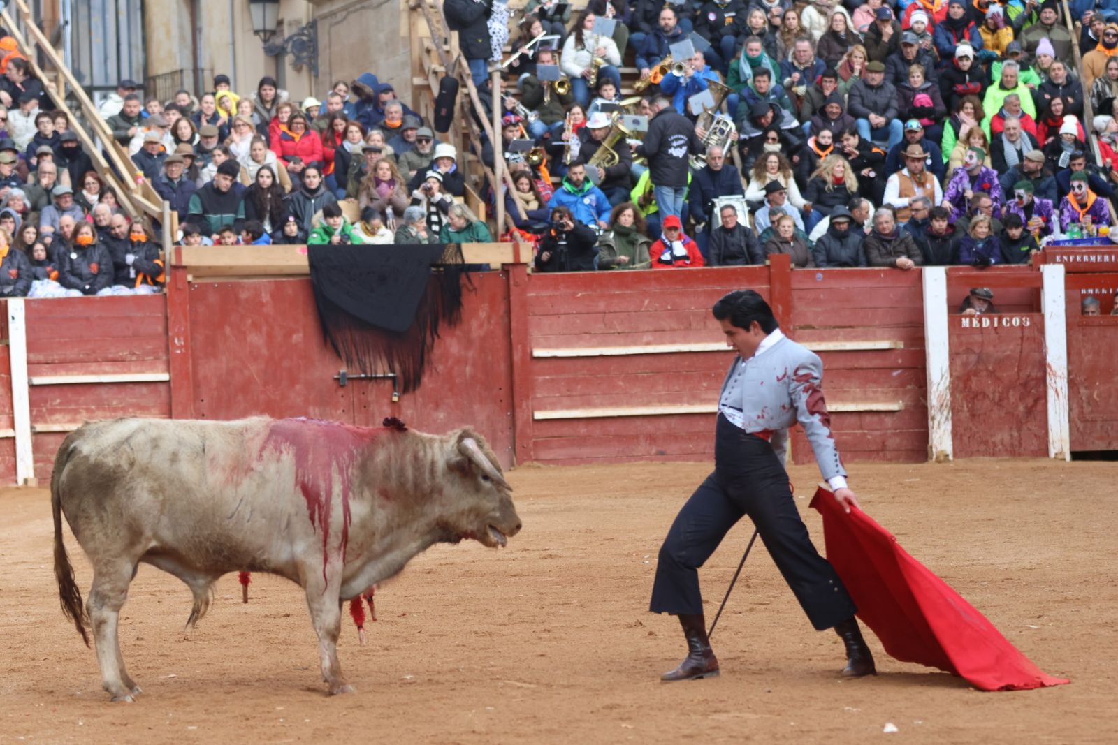 Novillada sin picadores del bolsín taurino y rejones en Ciudad Rodrigo