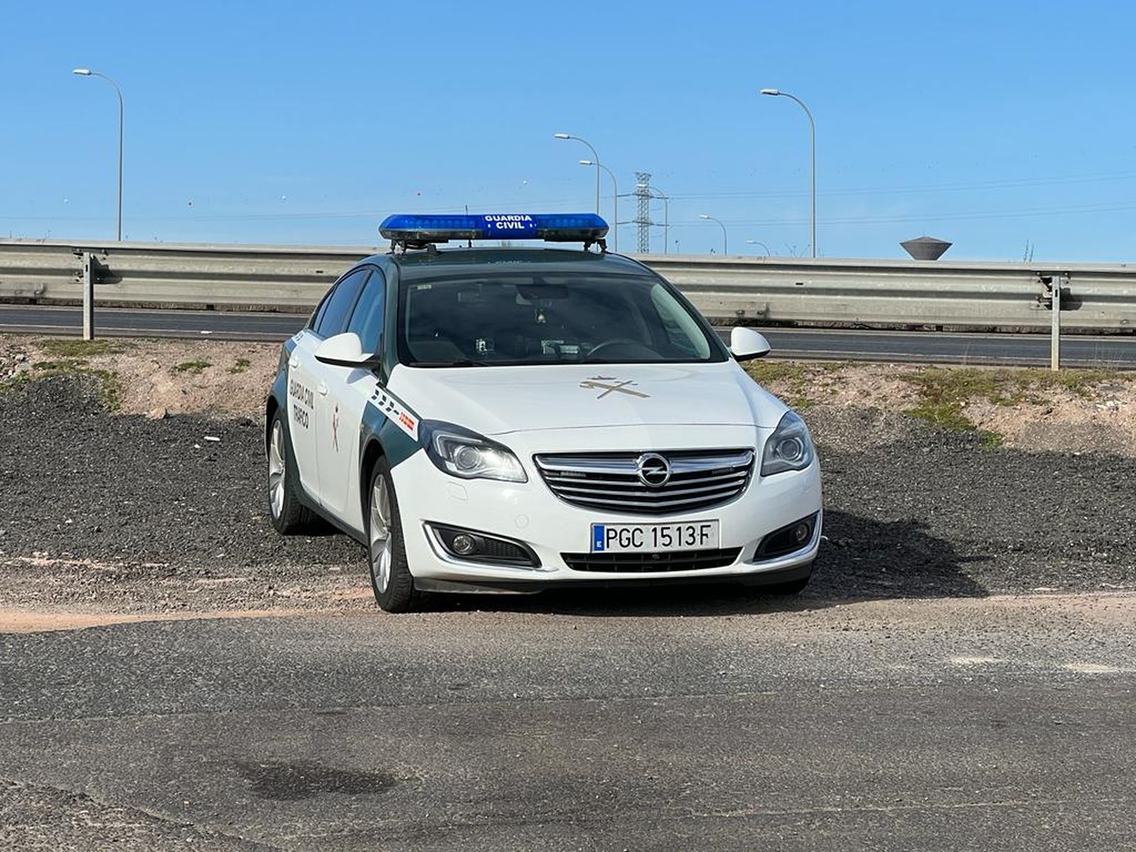 Coche de la Guardia Civil de Tráfico. Foto de archivo.
