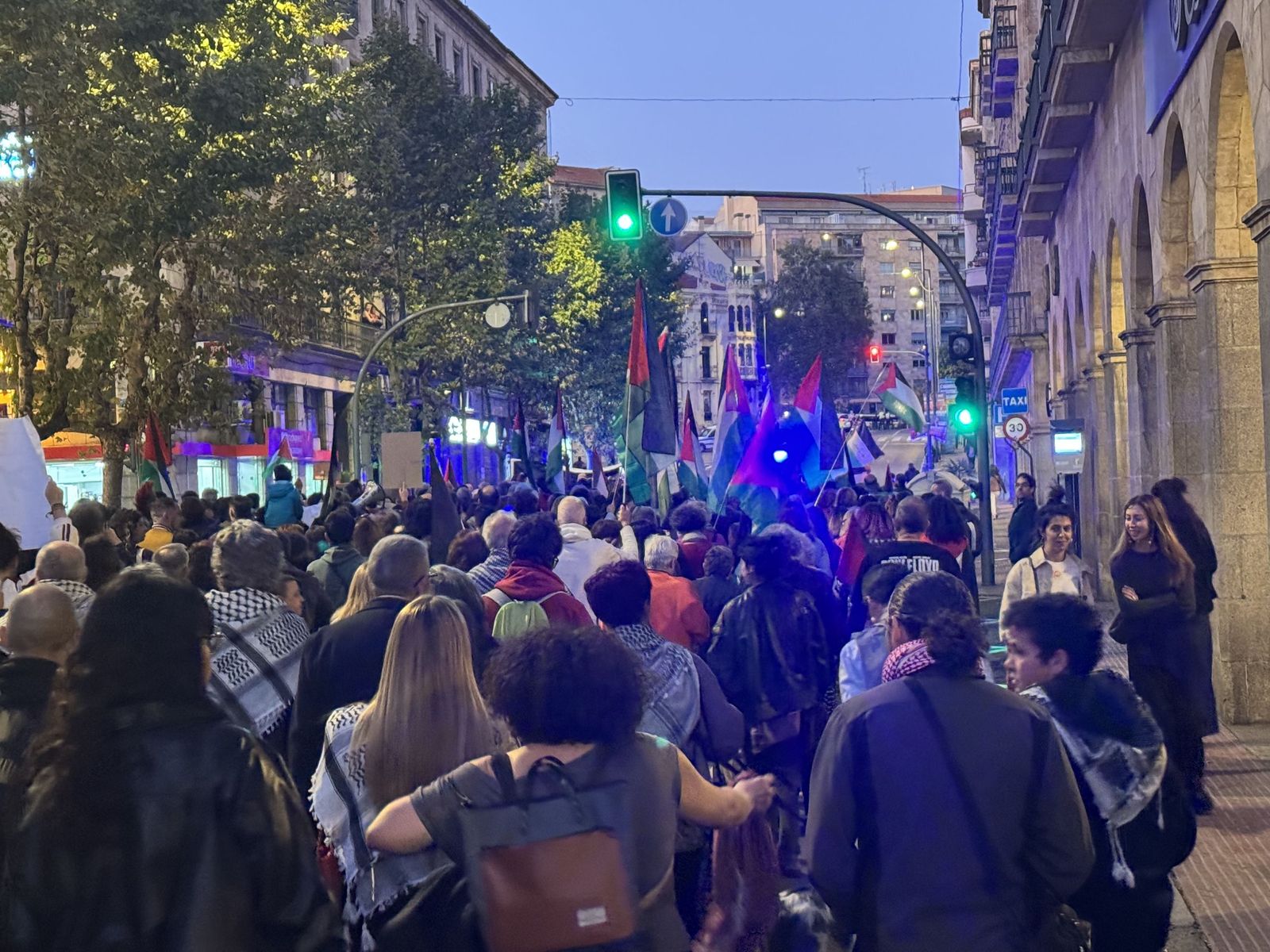 Manifestación por Palestina
