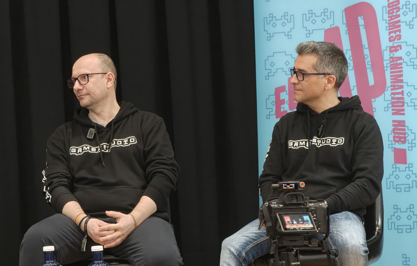Iván J. Gómez y Jordi Mesa, fundadores del estudio zamorano de diseño de videojuegos GameZ Studio Iván J. Gómez y Jordi Mesa, fundadores del estudio zamorano de diseño de videojuegos GameZ Studio