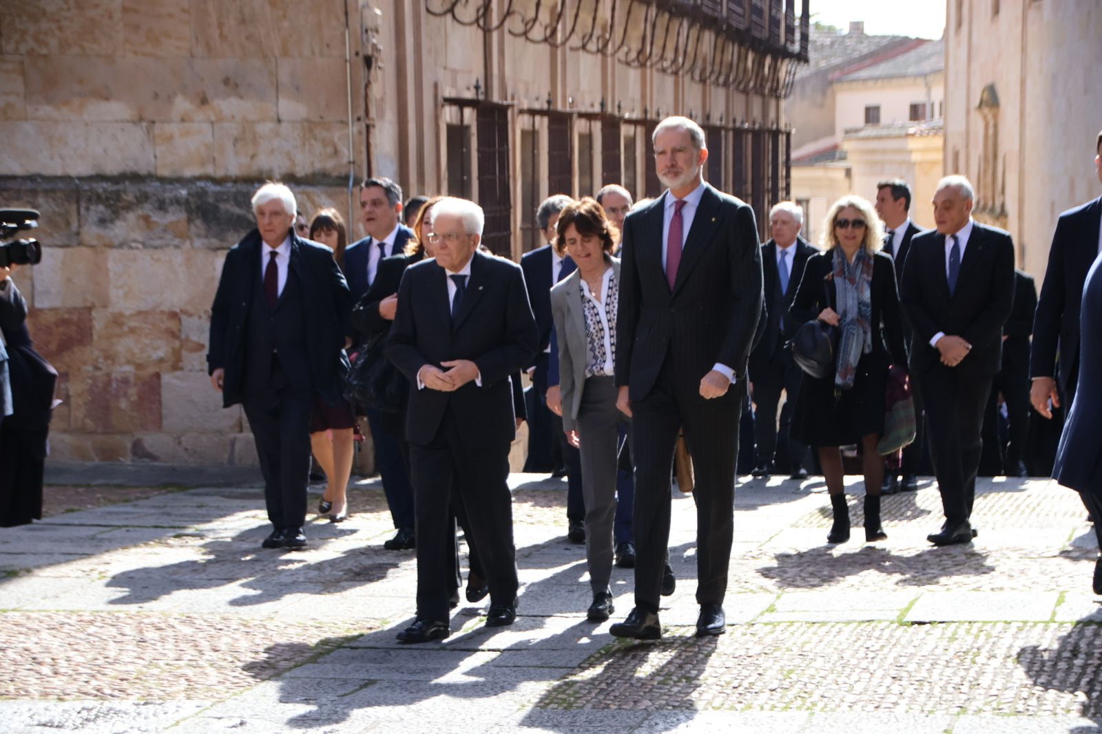 Investidura de Sergio Mattarella como doctor 'honoris causa' de la USAL con la presencia del Rey Felipe VI