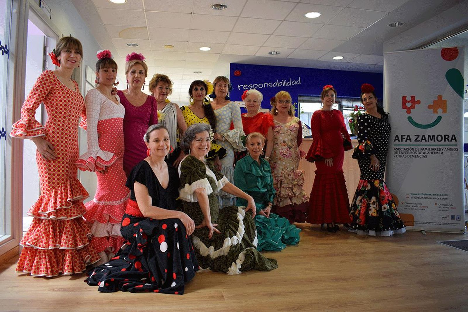 Alegría Flamenca lleva su espectáculo al centro terapéutico de día ‘Ciudad Jardín’