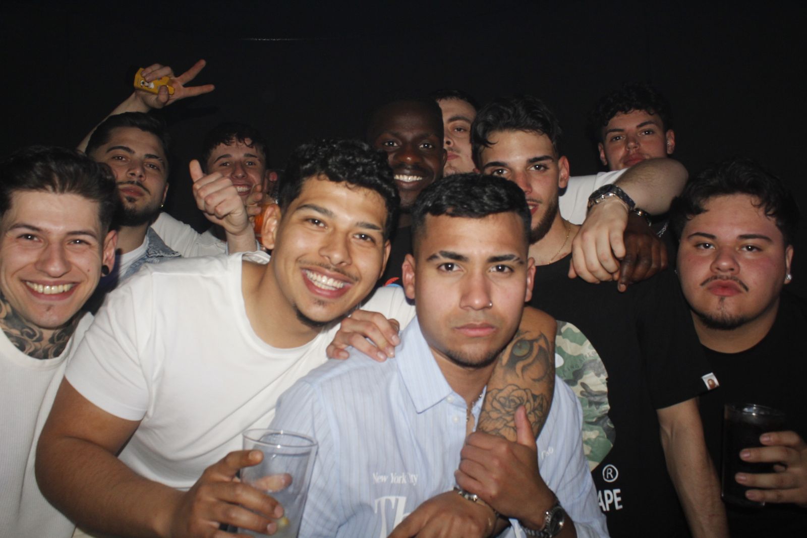 Salamanca de noche, sabado 11 de abril