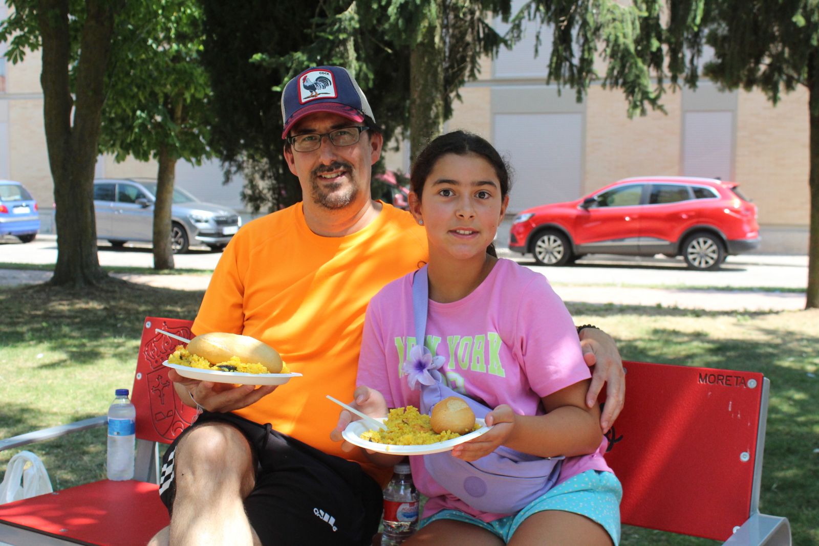 Moriscos. Degustación de la típica paella