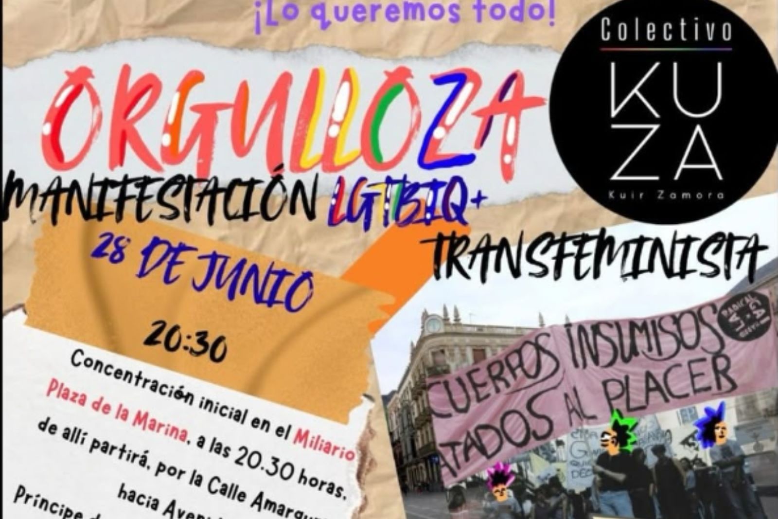 Zamora se suma a las reivindicaciones del orgullo con actividades y manifestaciones