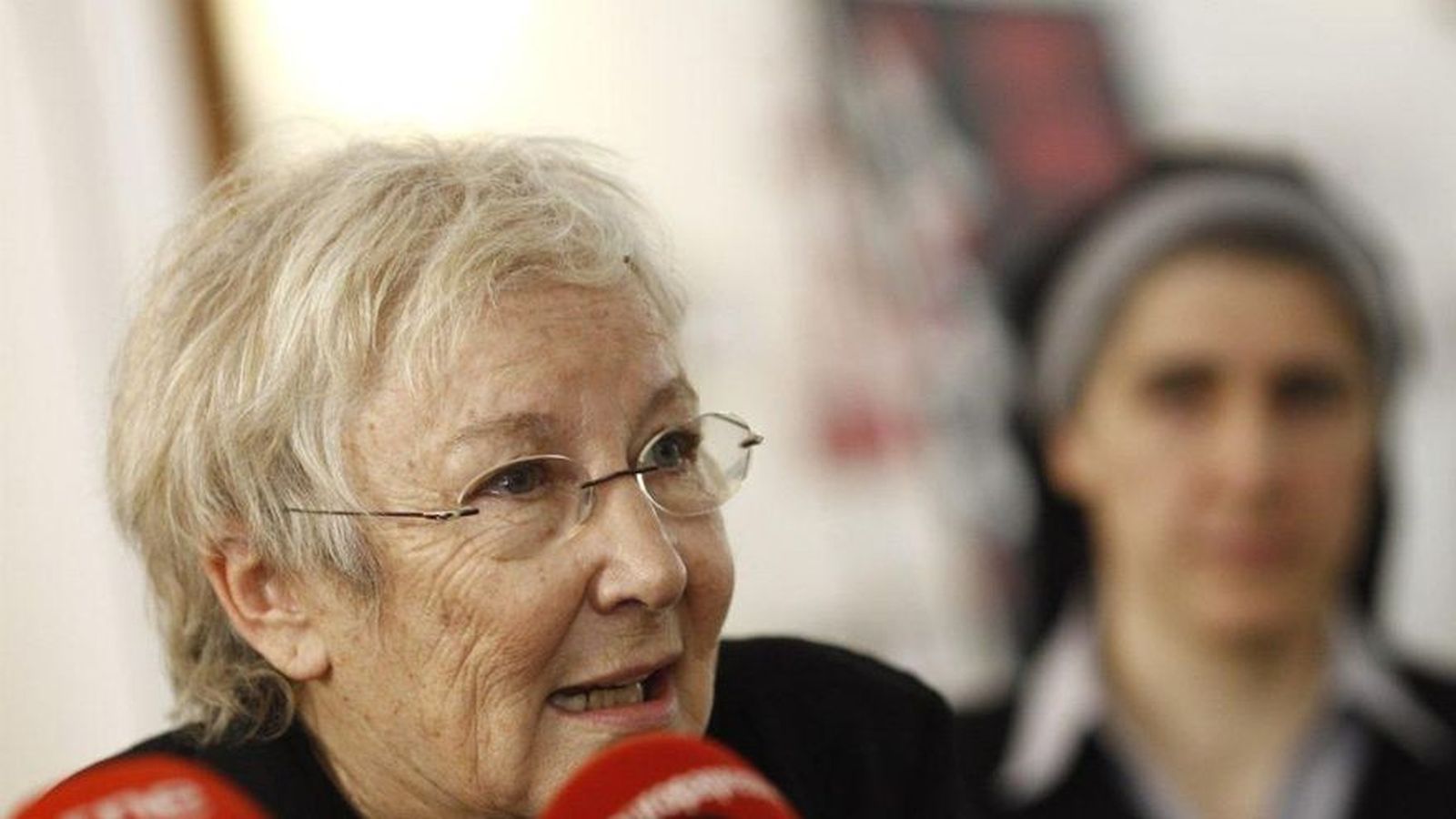 La periodista Teresa Aranguren Foto Europa Press