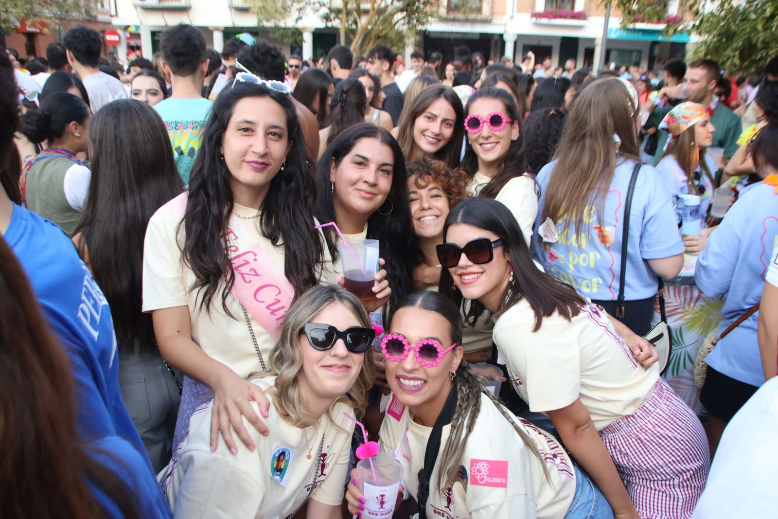 Peñaranda, Chupinazo y presentación de las reinas y damas