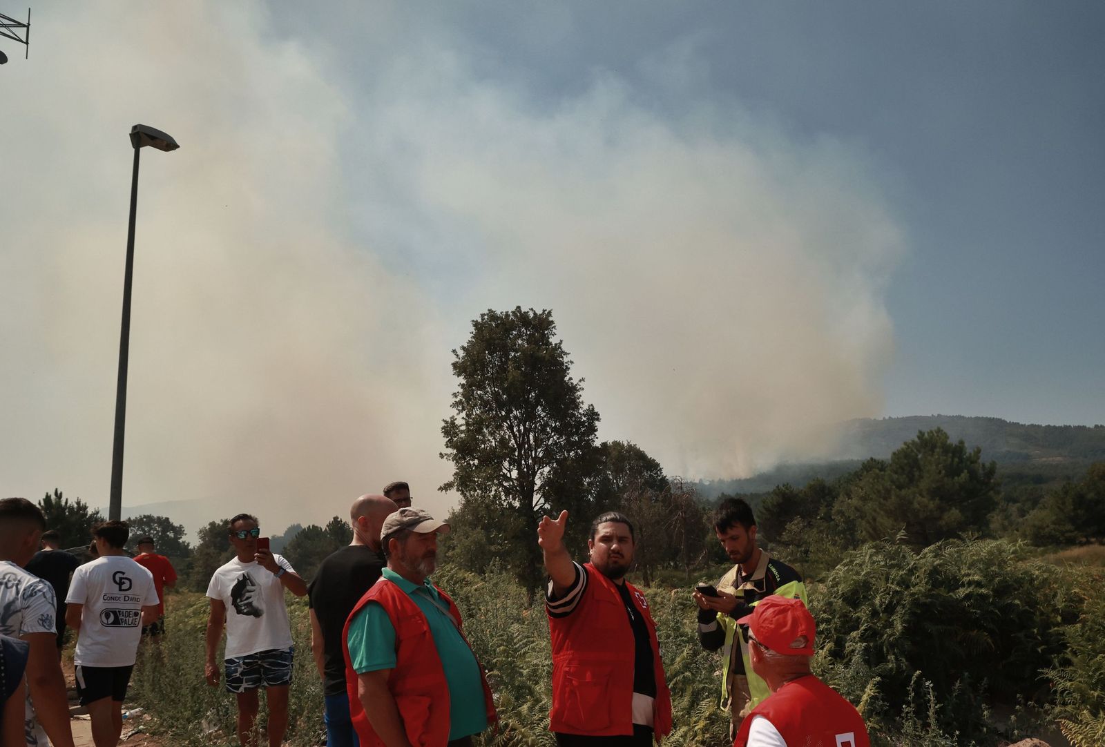 Confinada preventivamente la población de la Alberca por el Incendio de Índice de Gravedad 2