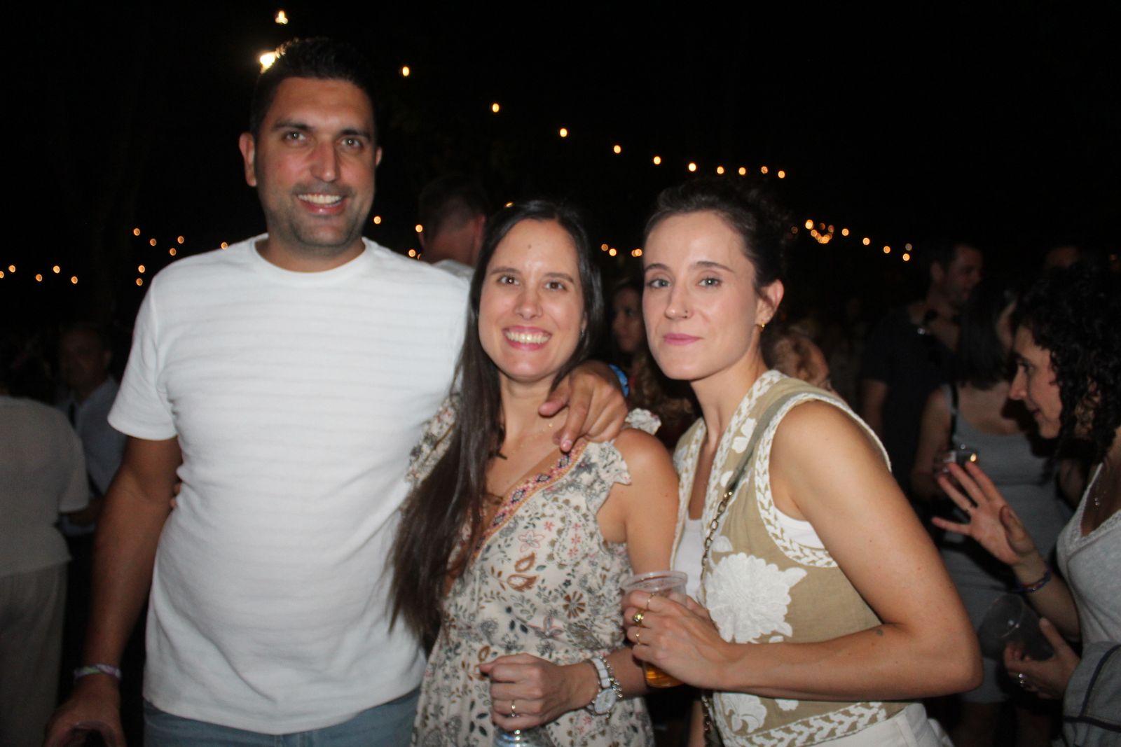 Ambiente en la Feria de Día en la tarde de este sábado