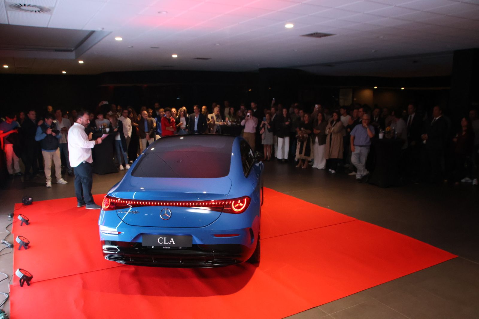 Presentación del nuevo Mercedes CLA 100% eléctrico en Adarsa Salamanca