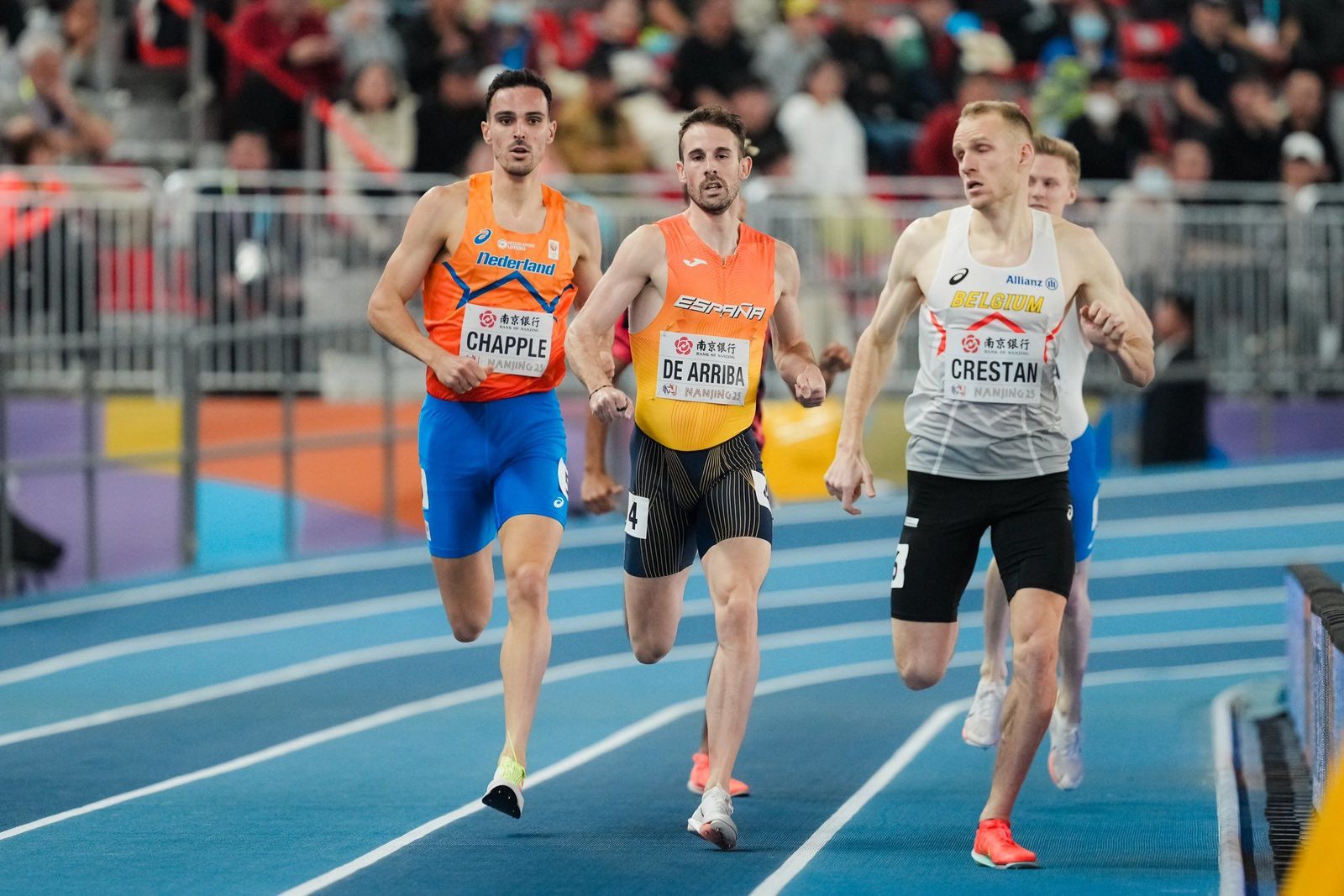 Álvaro de Arriba, en los cuartos de final del Mundial de atletismo de pista cubierta | FOTO ATLETISMO RFEA