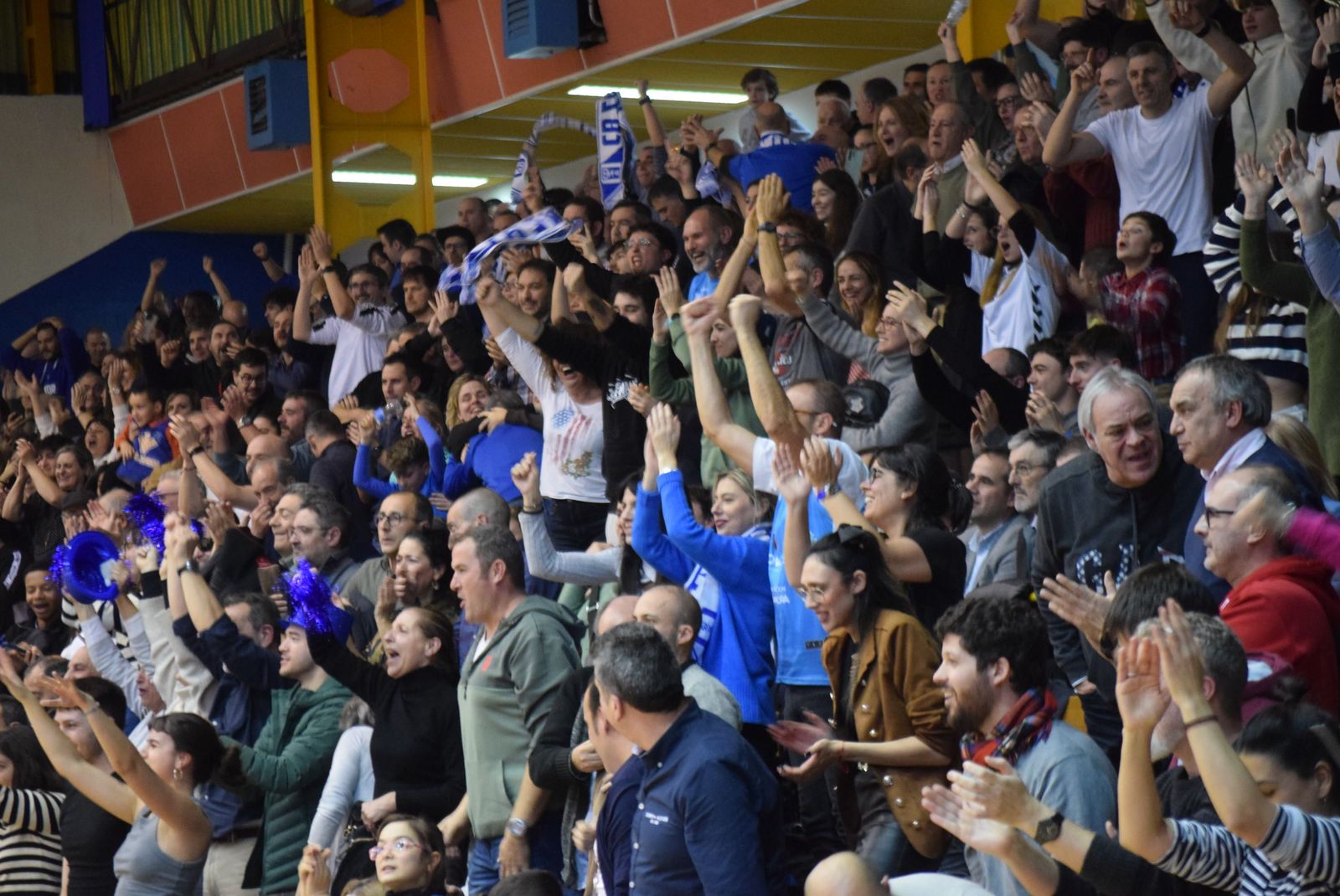 Afición del CB Zamora. Archivo.