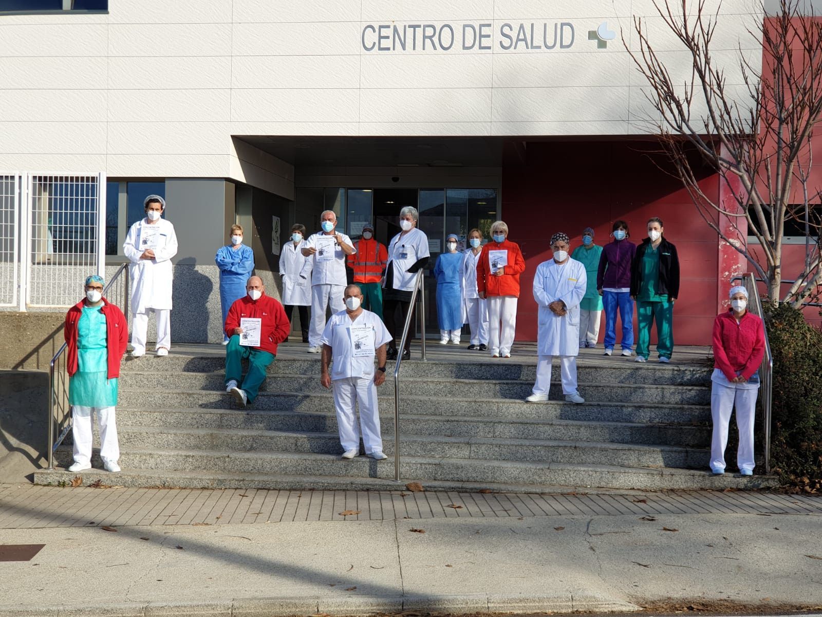 Concentracion sanitarios puebla sanabria