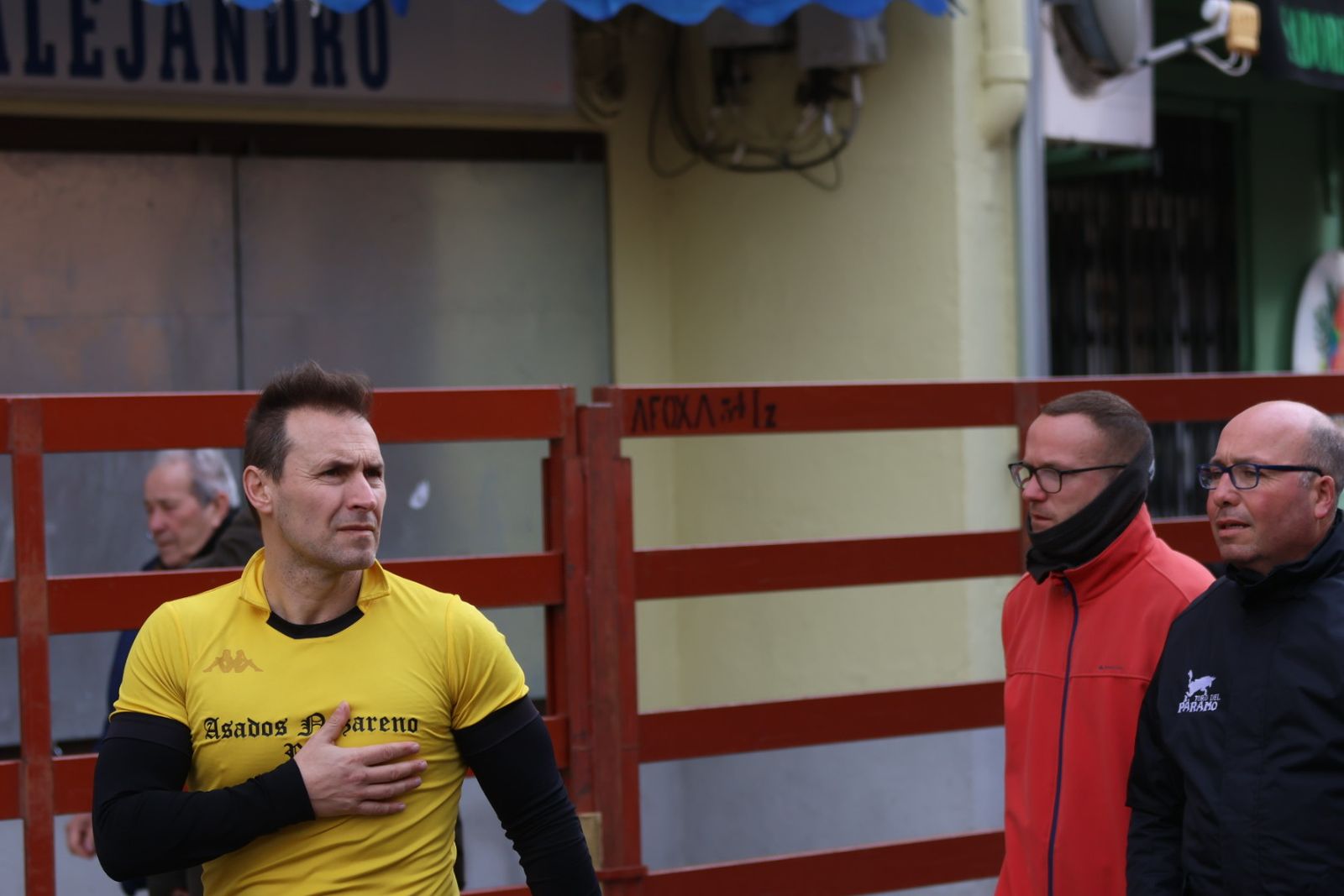 Ambiente del Encierro tradicional del lunes 17 de febrero