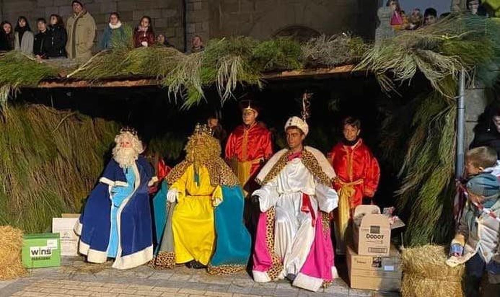Reyes Magos en Vitigudino. Foto de archivo