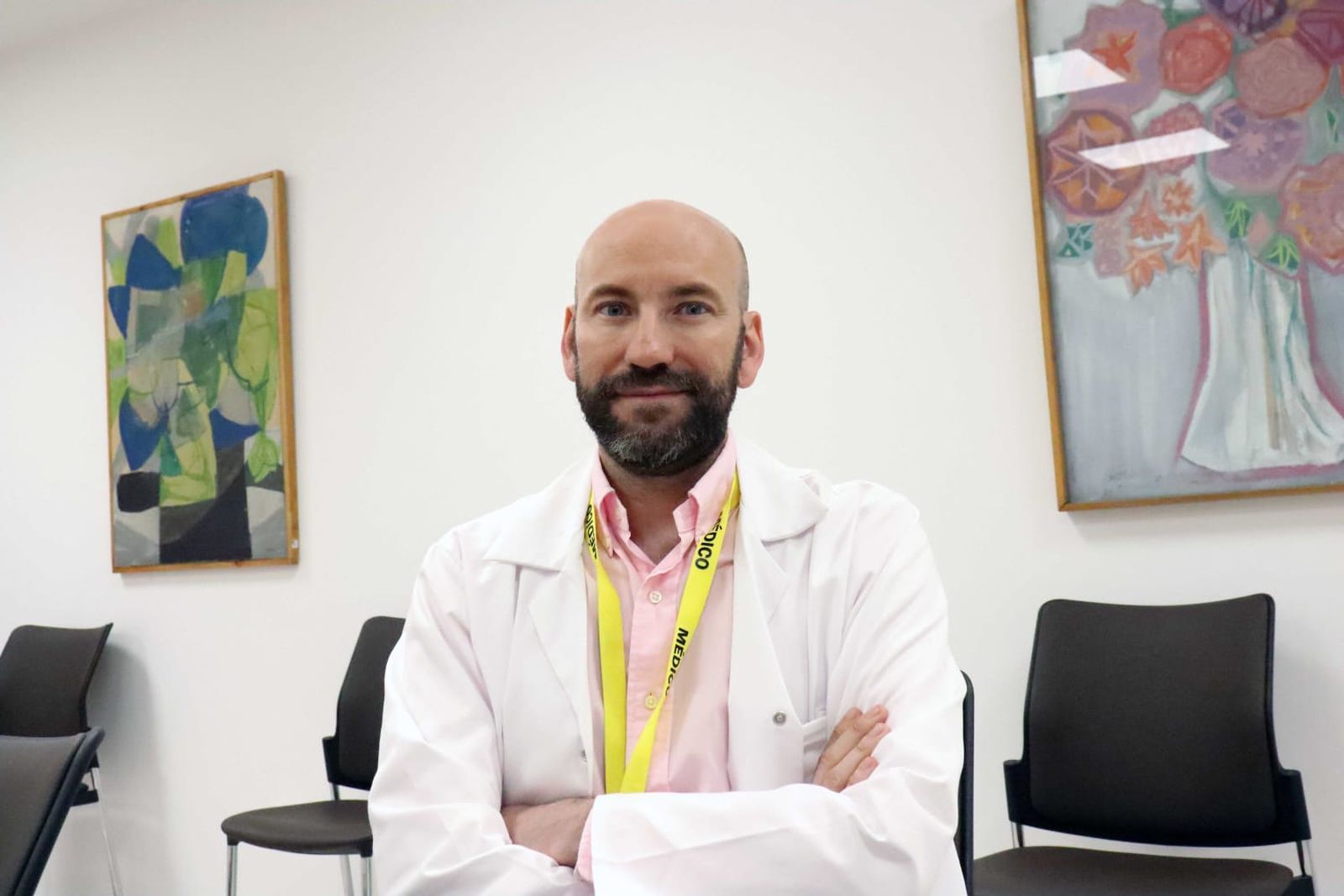 Javier Cañueto, jefe del Servicio de Dermatología del Complejo Asistencial Universitario de Salamanca