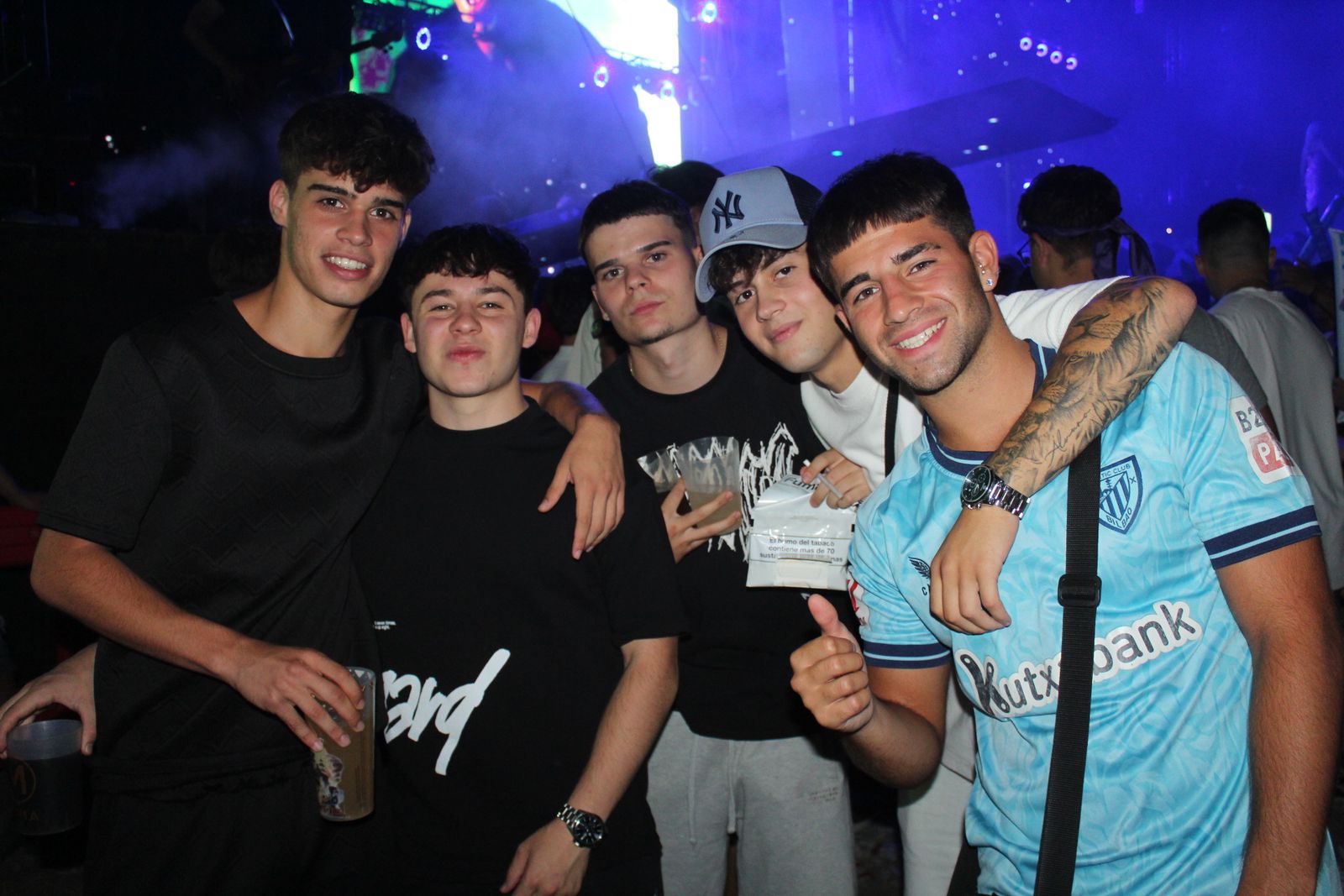 Salamanca de noche, sábado 23 de agosto