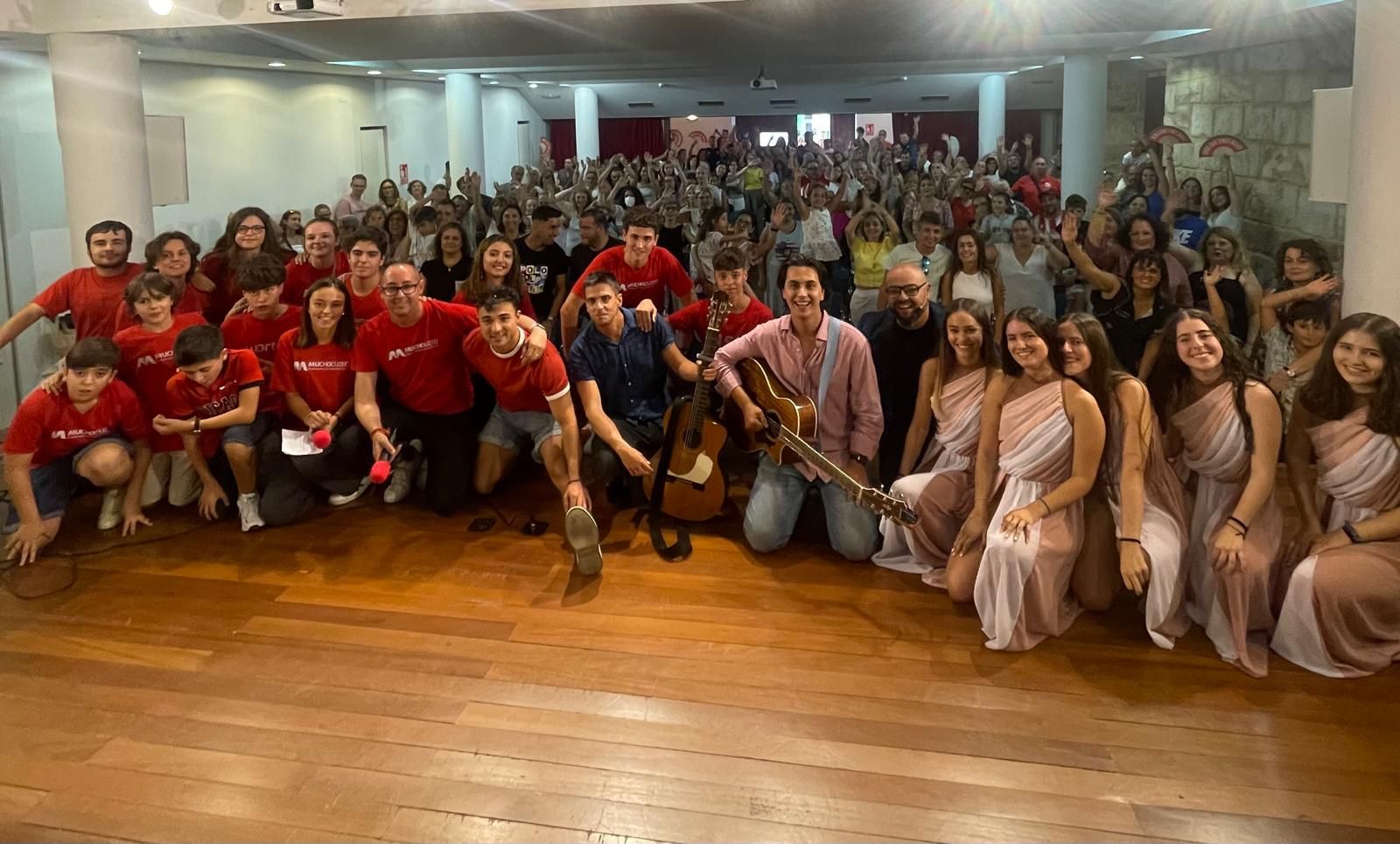 Un instante de la gala