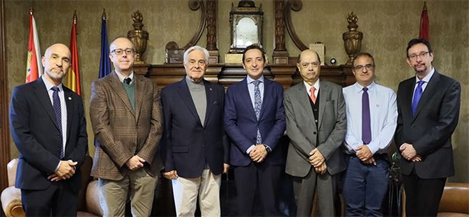 Corchado recibe al rector de la Universidad Ciencias Aplicadas y Ambientales de Colombia y al presidente de la Asamblea General