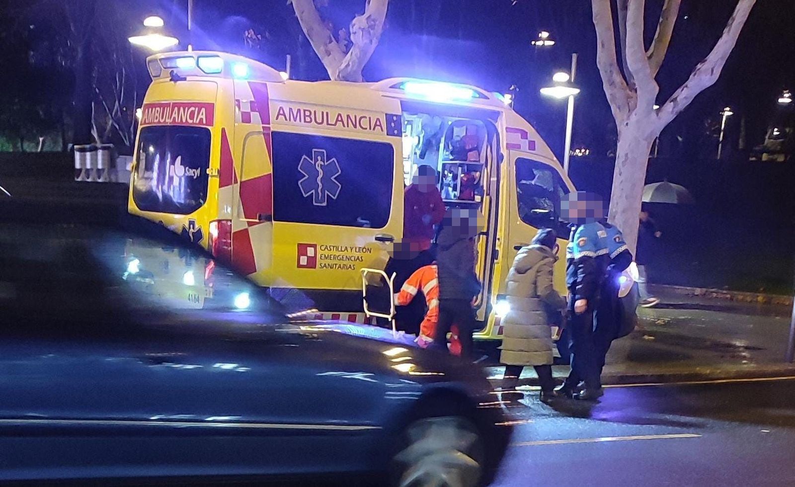 Foto de archivo de una ambulancia.