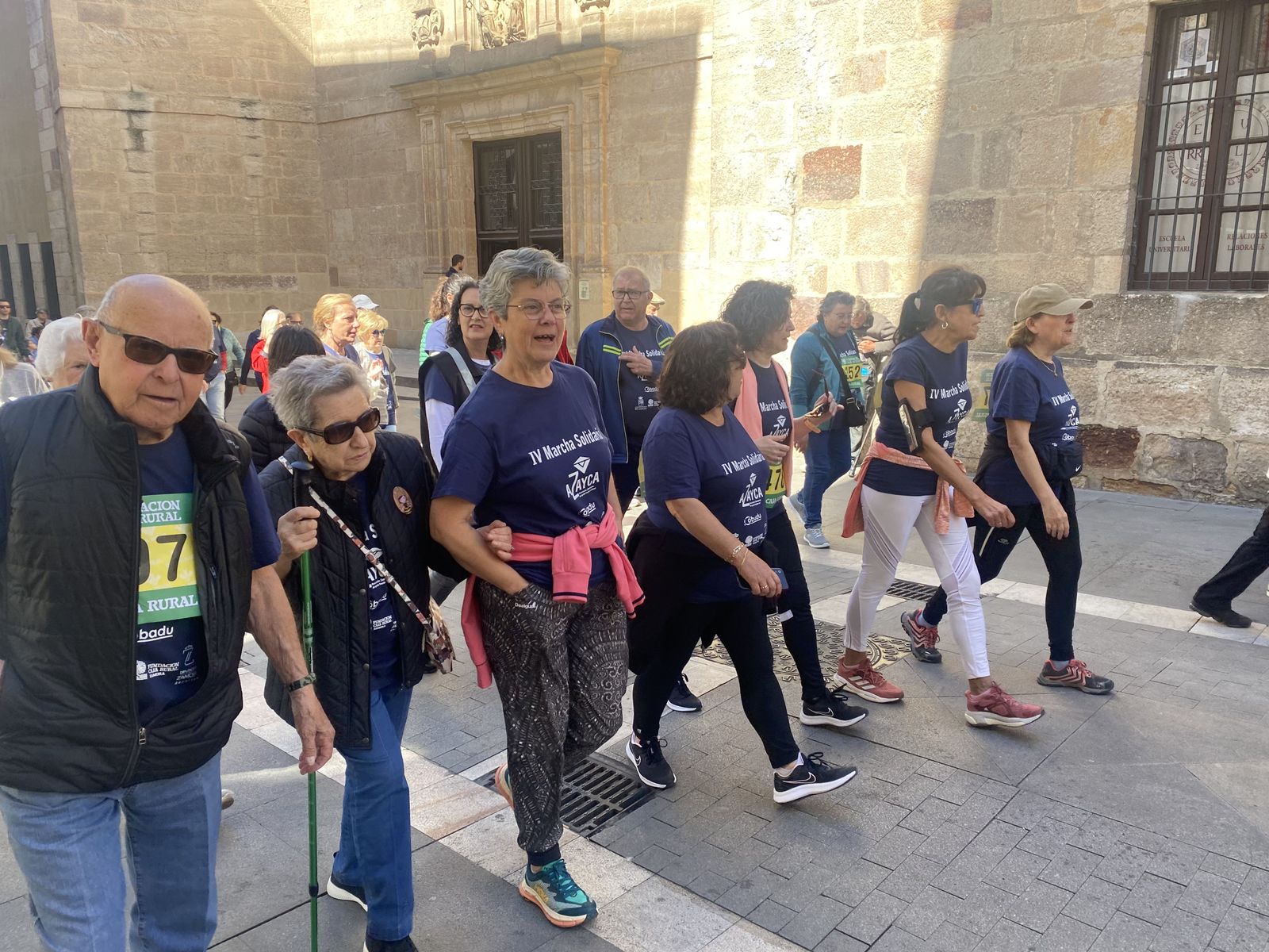 Cuarta Marcha solidaria de AZAYCA