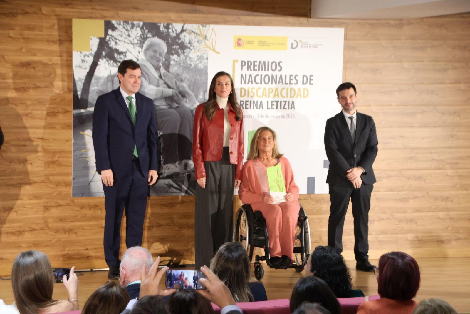 La Reina Doña Letizia acude a la reunión del Consejo Del Real Patronato sobre Discapacidad y a la entrega de los Premios Nacionales de Discapacidad en la celebración del Día Internacional de la Discapacidad