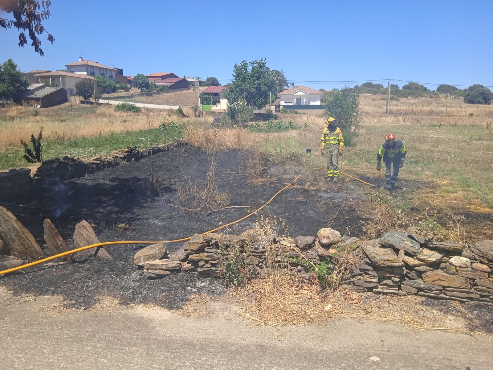 Incendio Palazuelo de las Cuevas