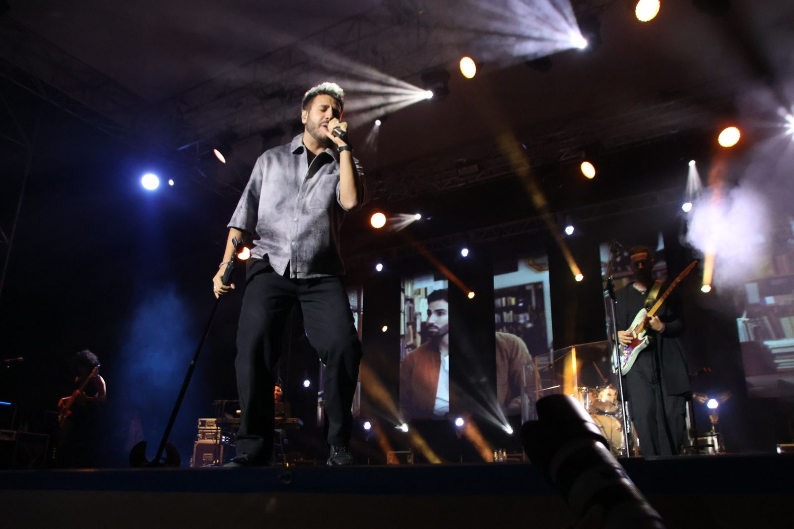 Concierto de Antonio José en la Plaza Mayor