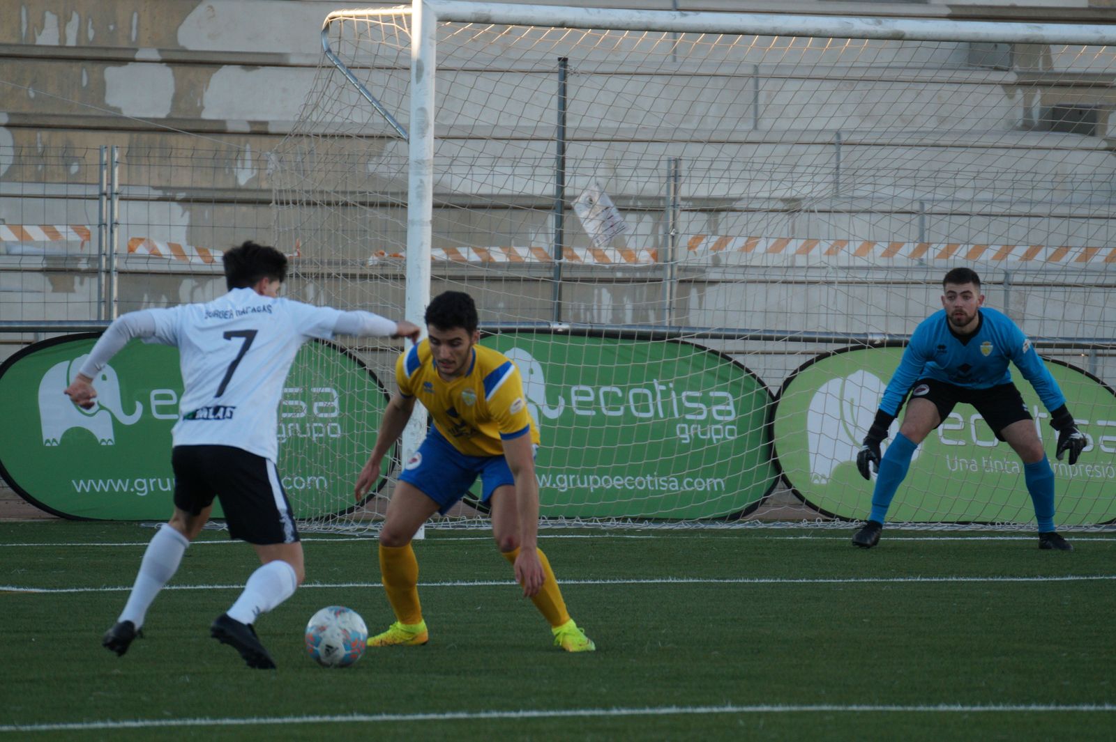 imagen del derbi entre RS Monterrey y Ciudad Rodrigo.