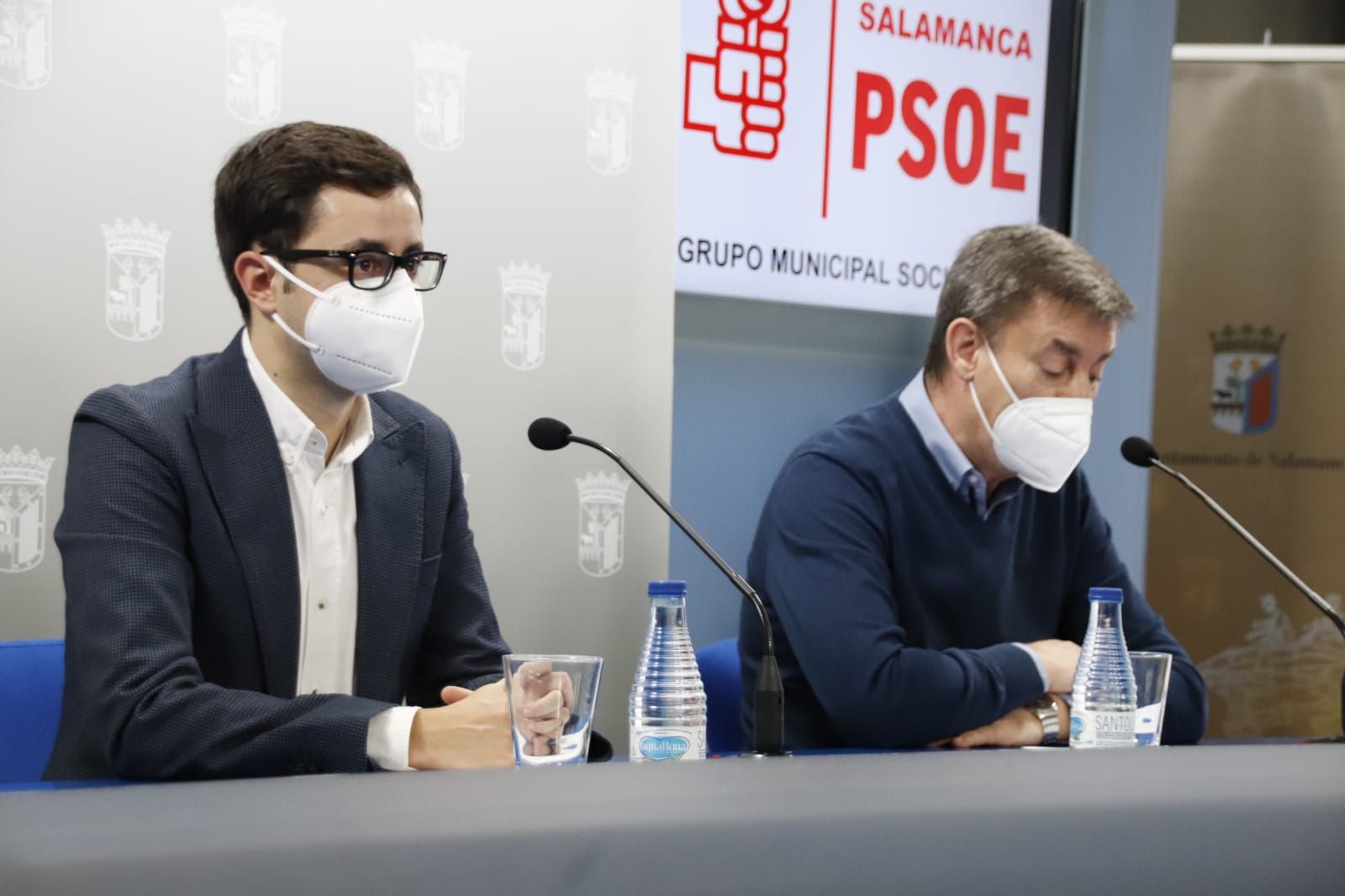 José Luis Mateos y Marcelino García. | CARLOS GAGO