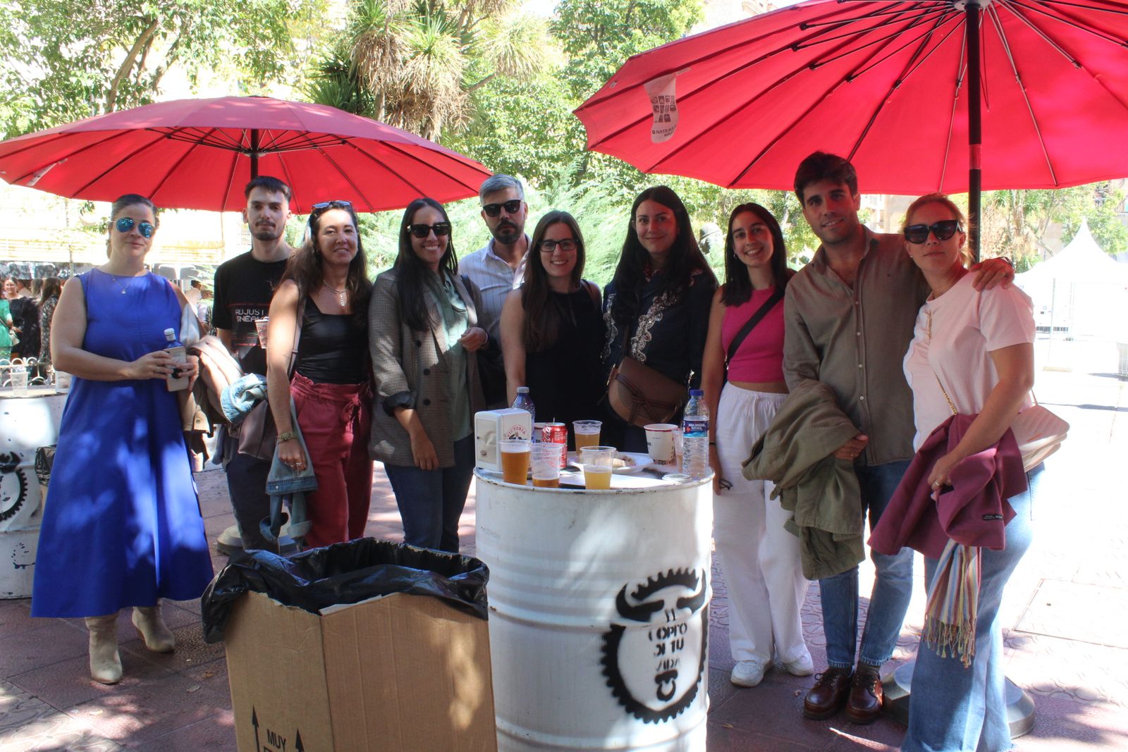 Ambiente en la Feria de Día en el mediodía de este jueves