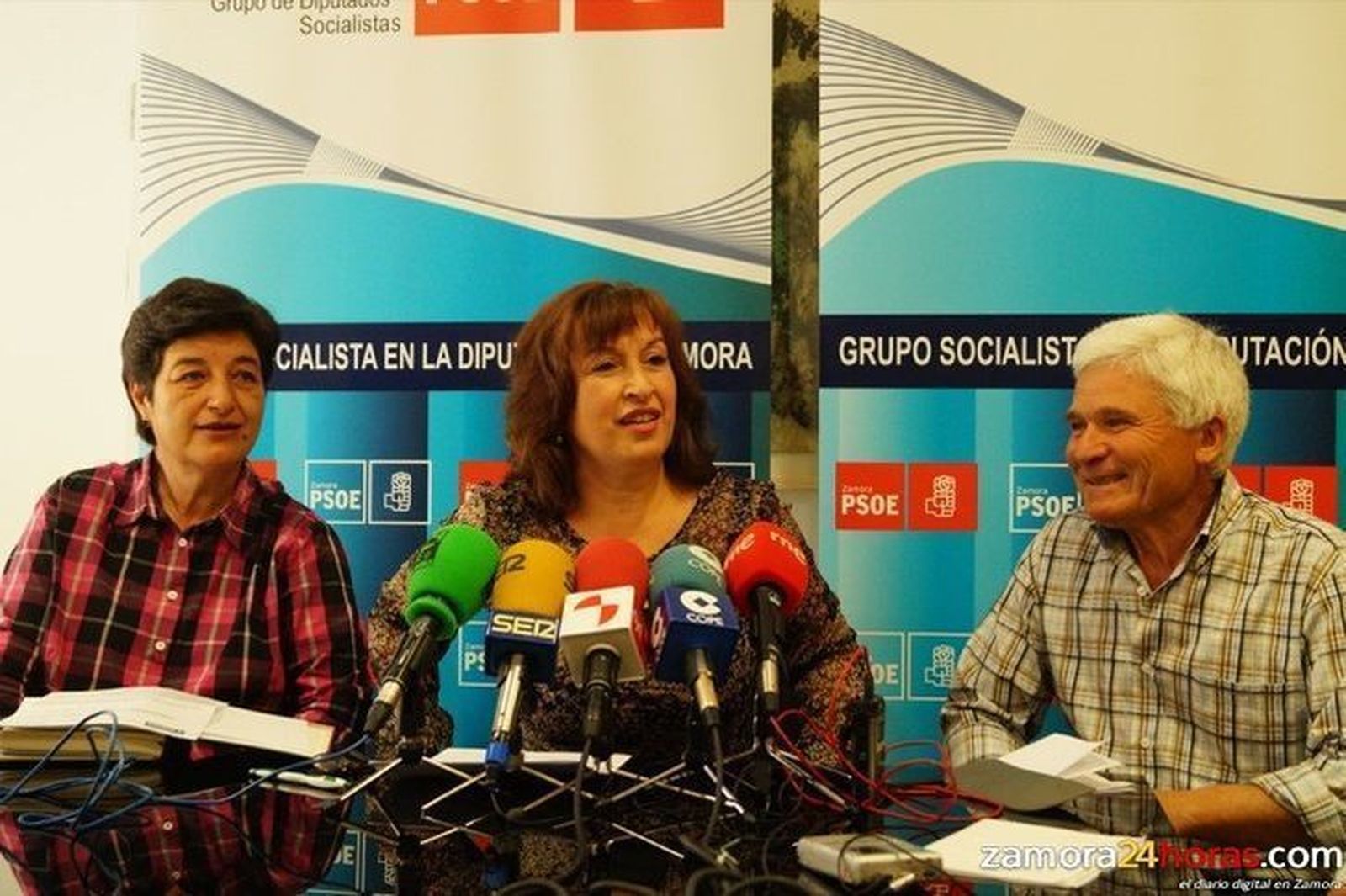Los diputados provinciales del PSOE defienden la presunción de inocencia del alcalde y el concejal de Rábano