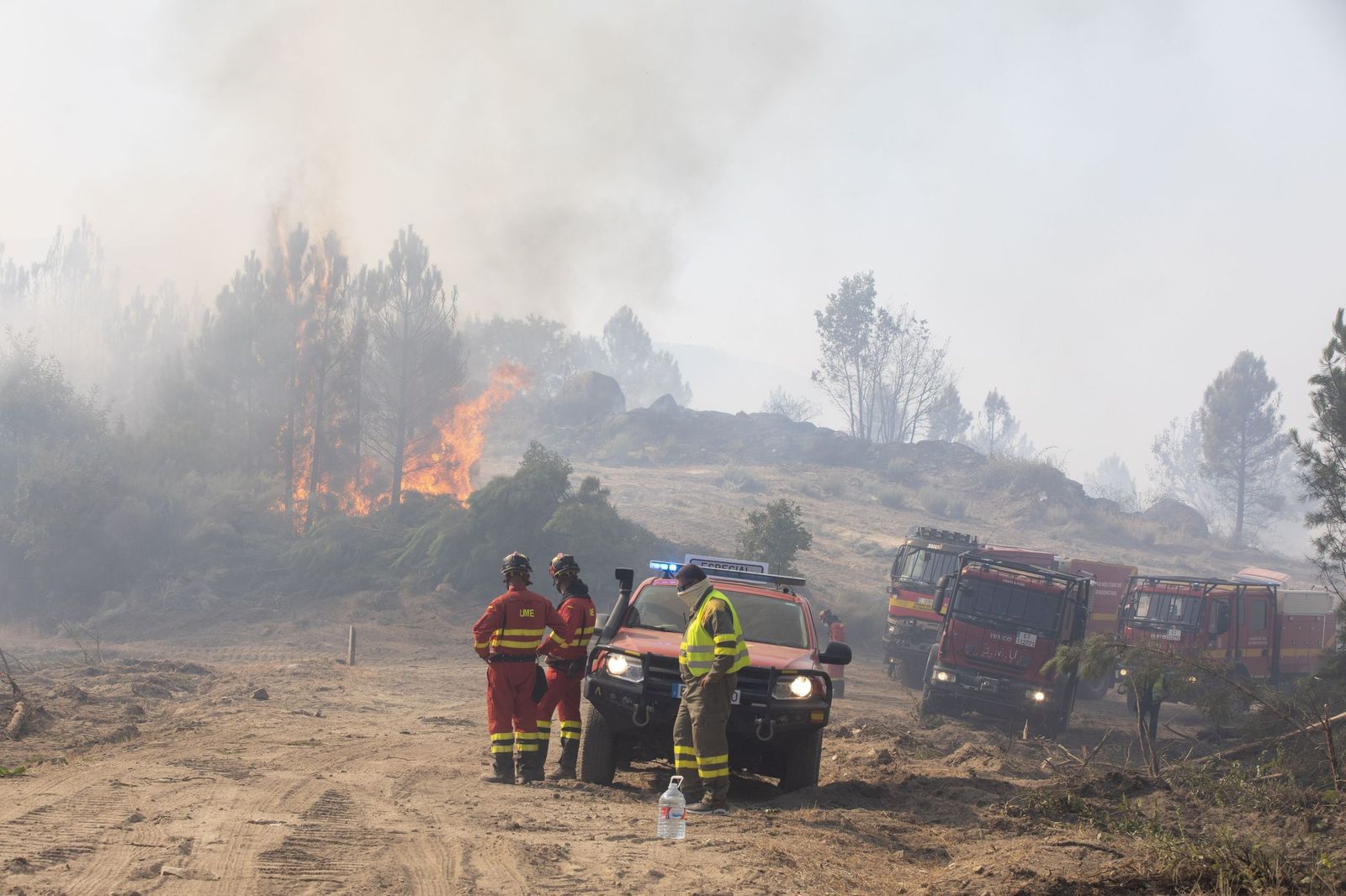 Incendio en Mombeltrán declarado de nivel 2