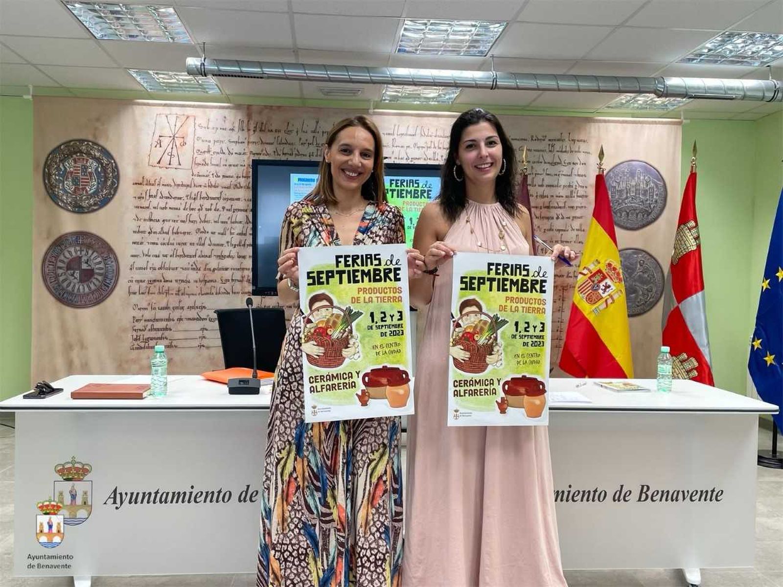 Presentación de las Ferias de septiembre en Benavente