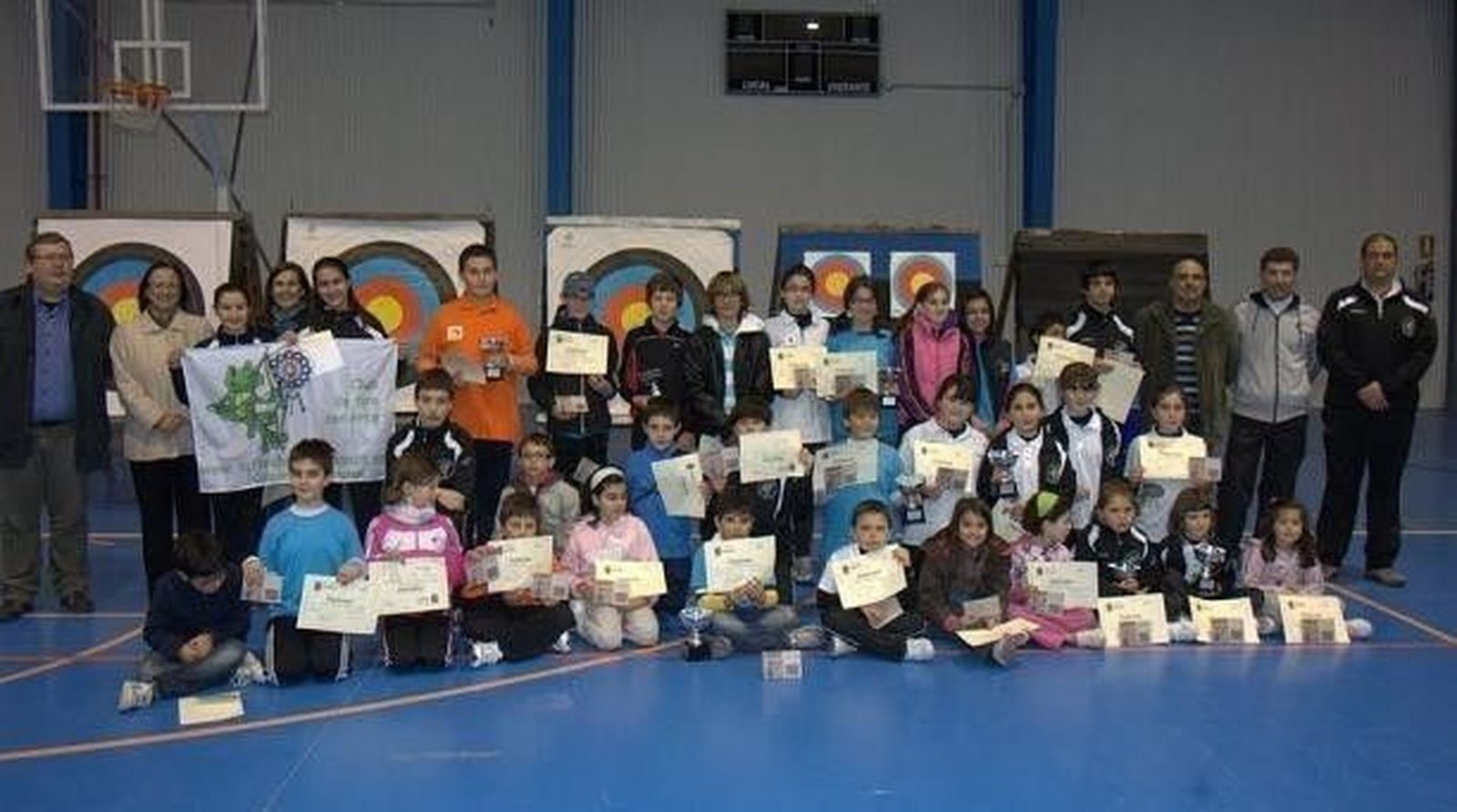 36 arqueros participaron en el trofeo La Flecha