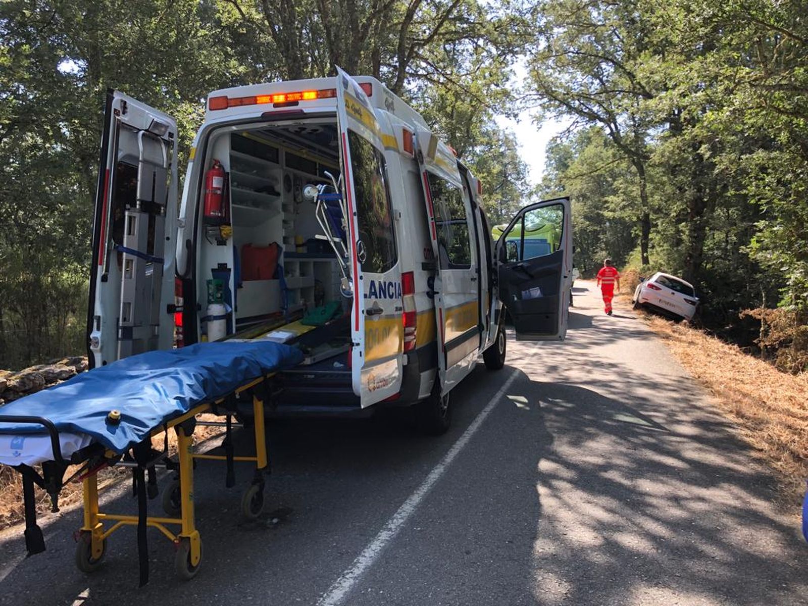 Accidente en Sanabria