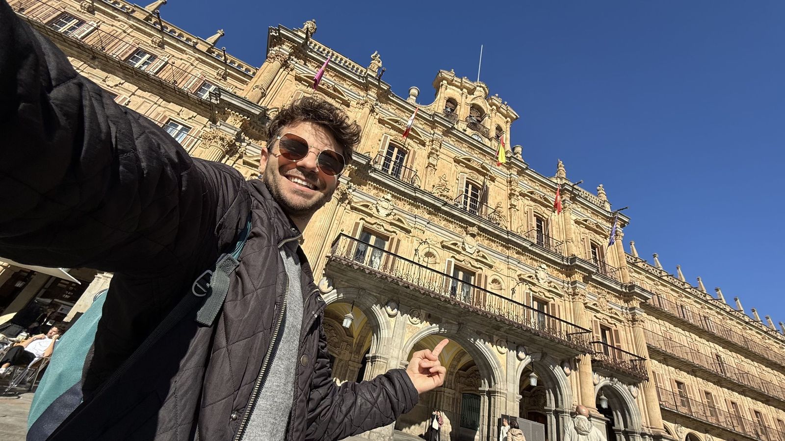 Román Socias, el influencer argentino que se rinde a Salamanca