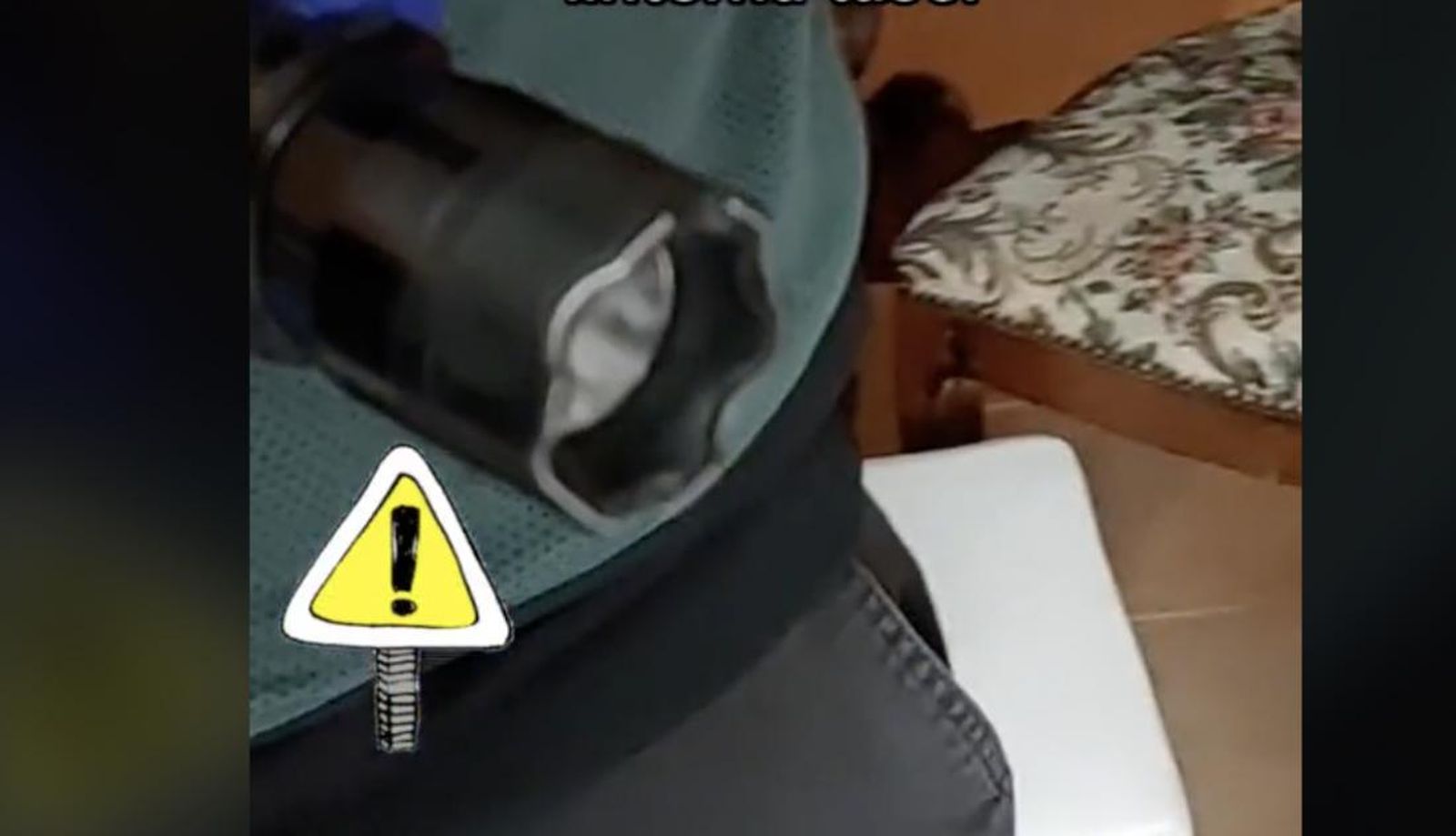 Linterna intervenida por la Guardia Civil