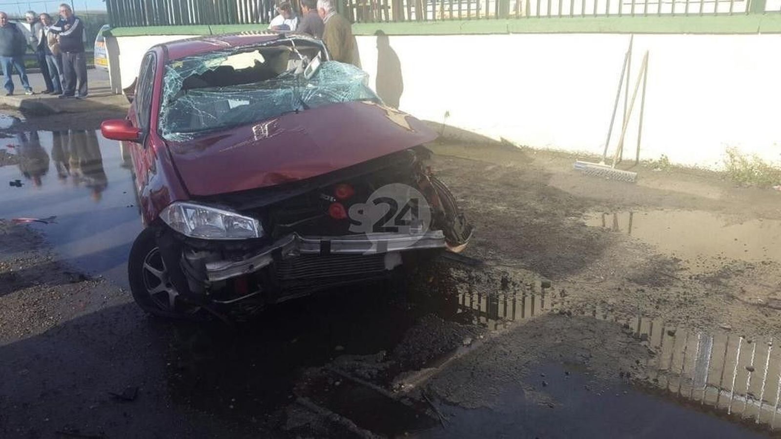 Accidente en Alba de Tormes