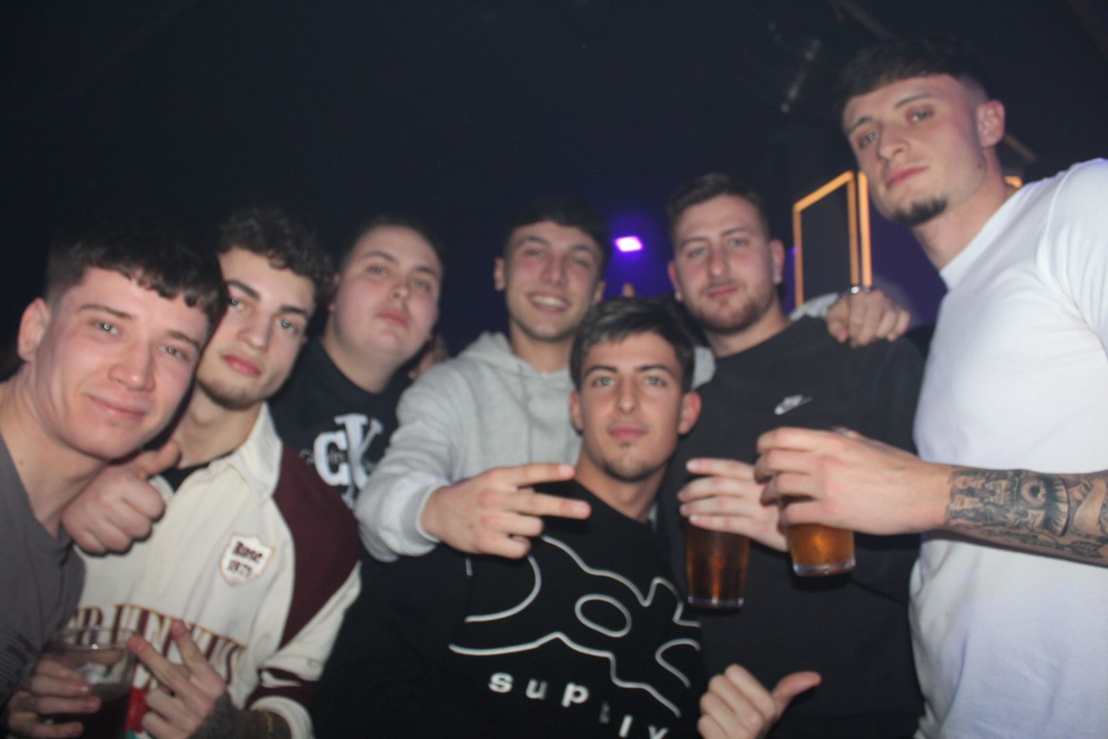 Salamanca de noche, sábado 31 de enero