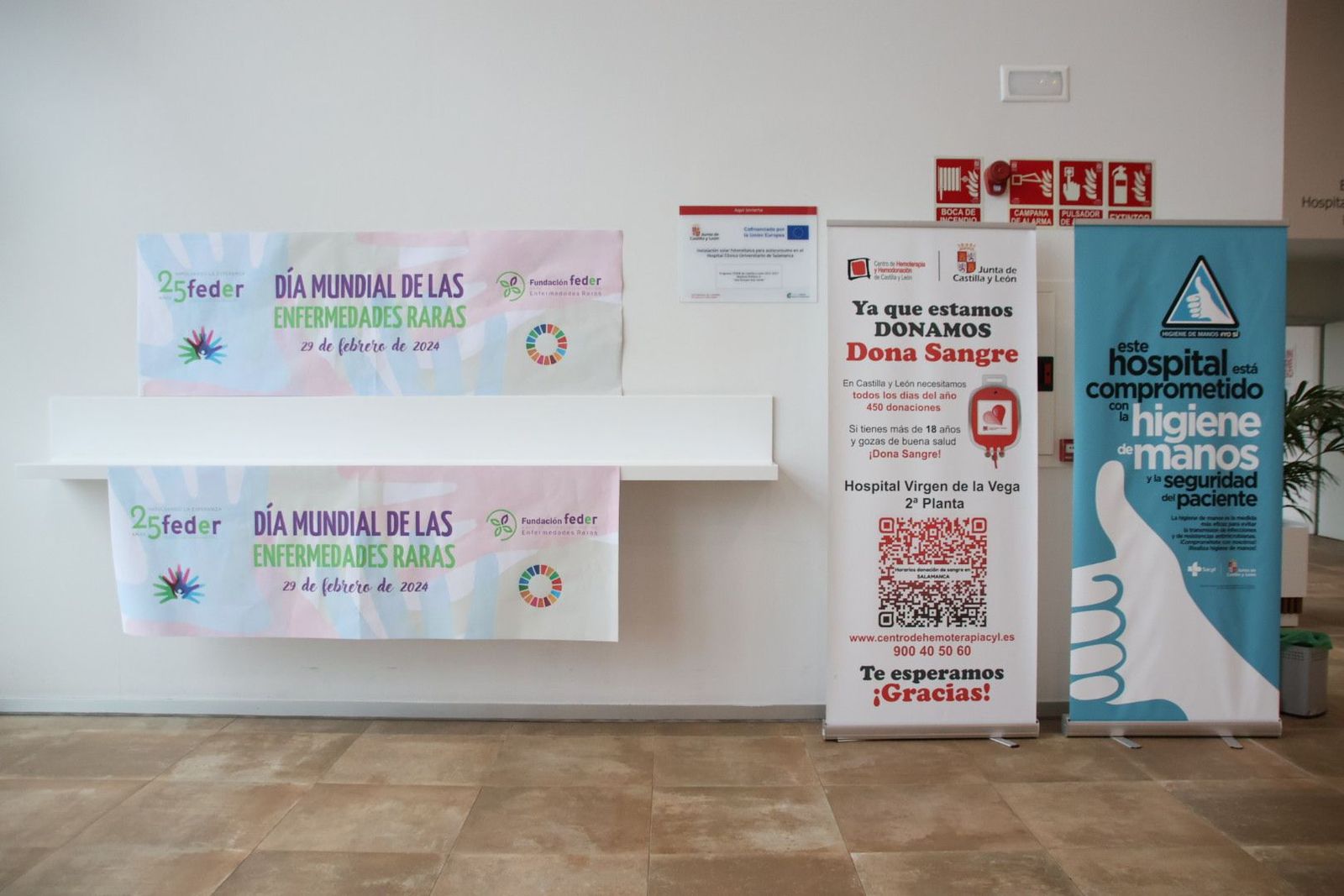 El Hospital Universitario de Salamanca se suma a la celebración del Día Mundial de las Enfermedades Raras