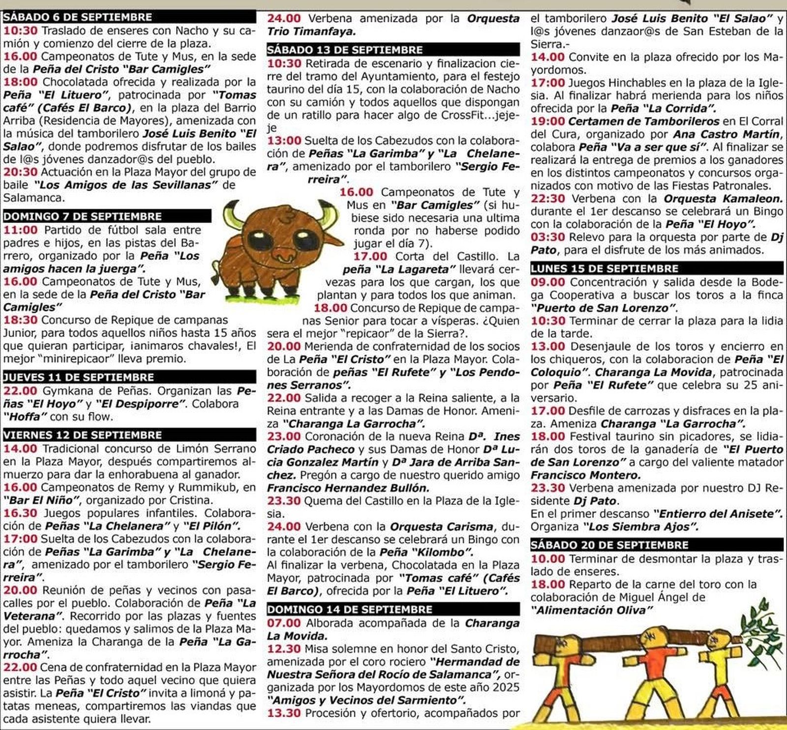 Programa San Esteban de la Sierra