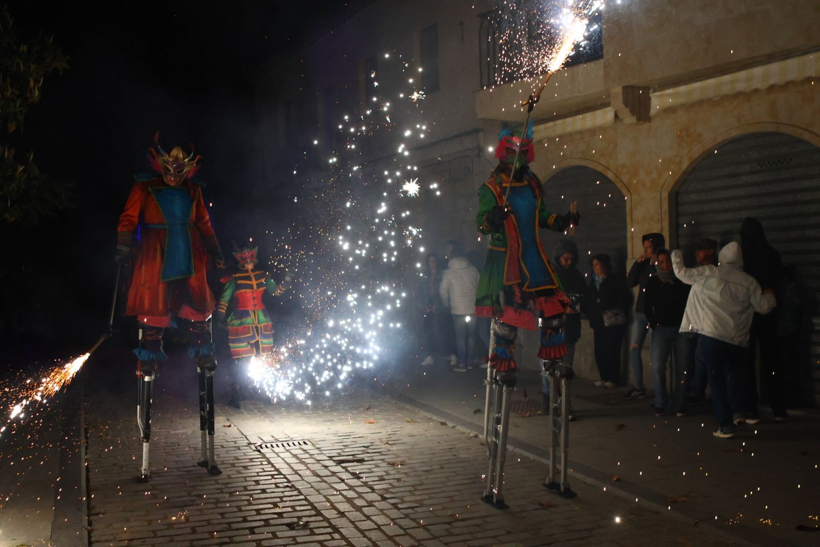 Correfoc Damonion en Villamayor