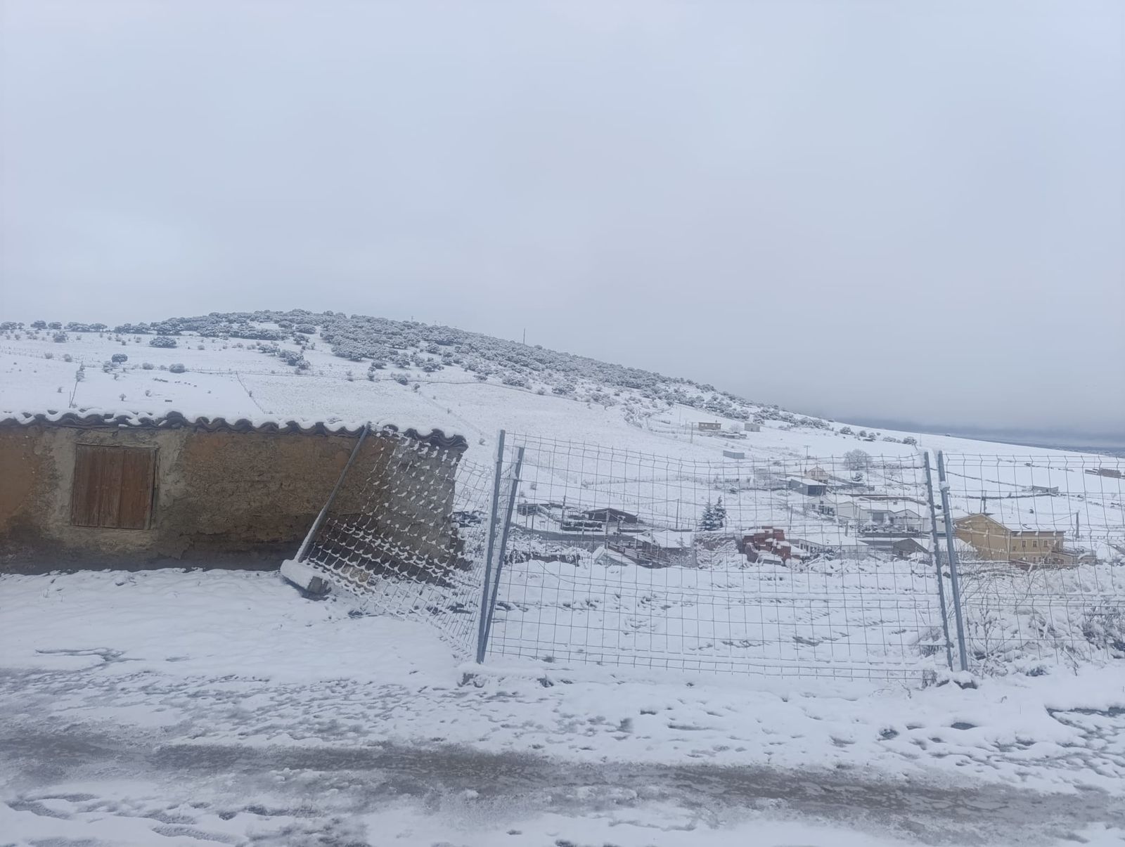 Nieve en Horcajo Medianero