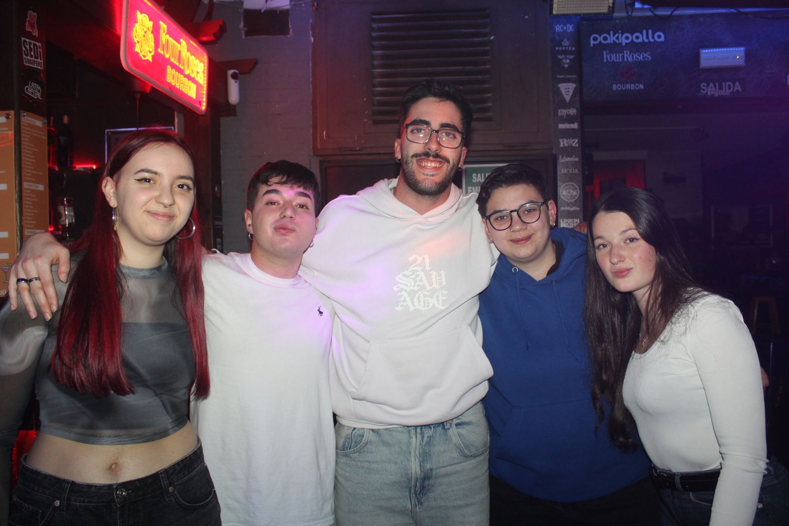 Salamanca de noche, jueves 5 de febrero