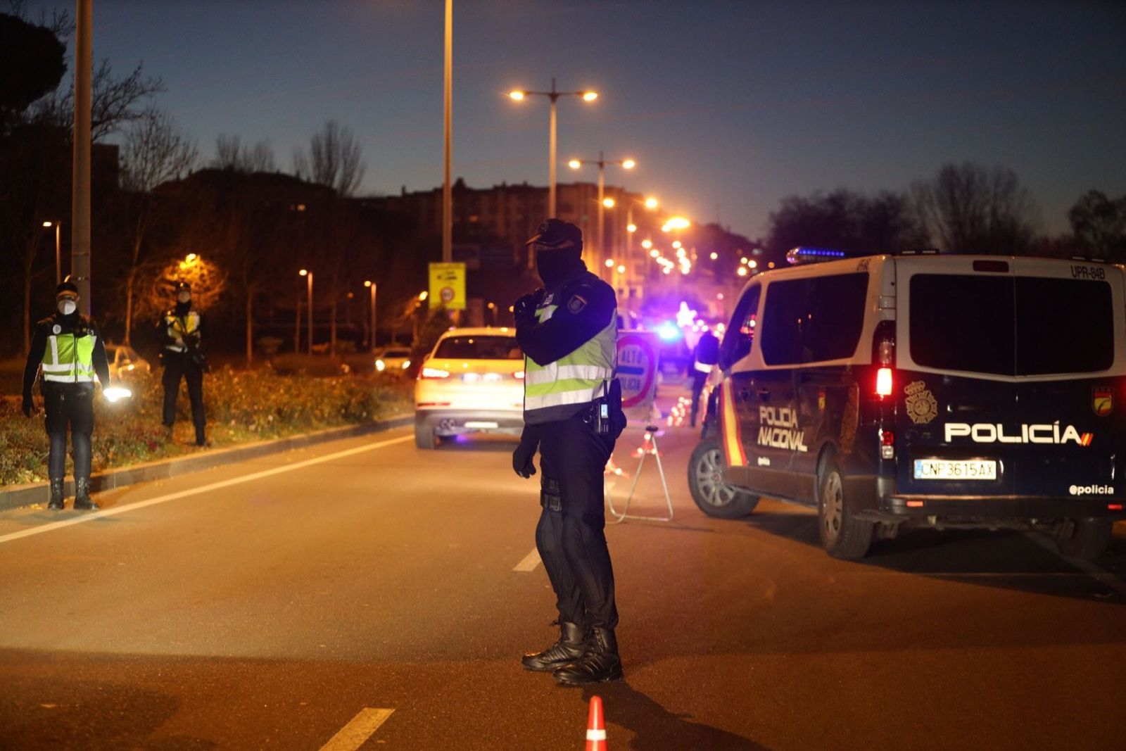 Controles puntos de acceso a la ciudad con motivo de la (No) Nochevieja (3)
