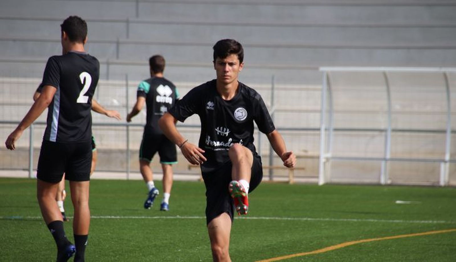 Óscar Cruz, en un entrenamiento en el Reina Sofía | FOTO SALAMANCA24HORAS.COM