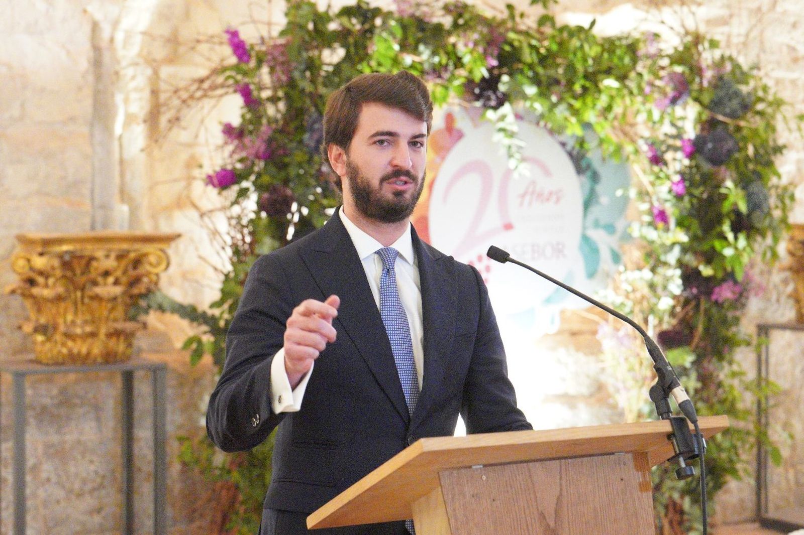 El vicepresidente de la Junta de Castilla y León, Juan García-Gallardo