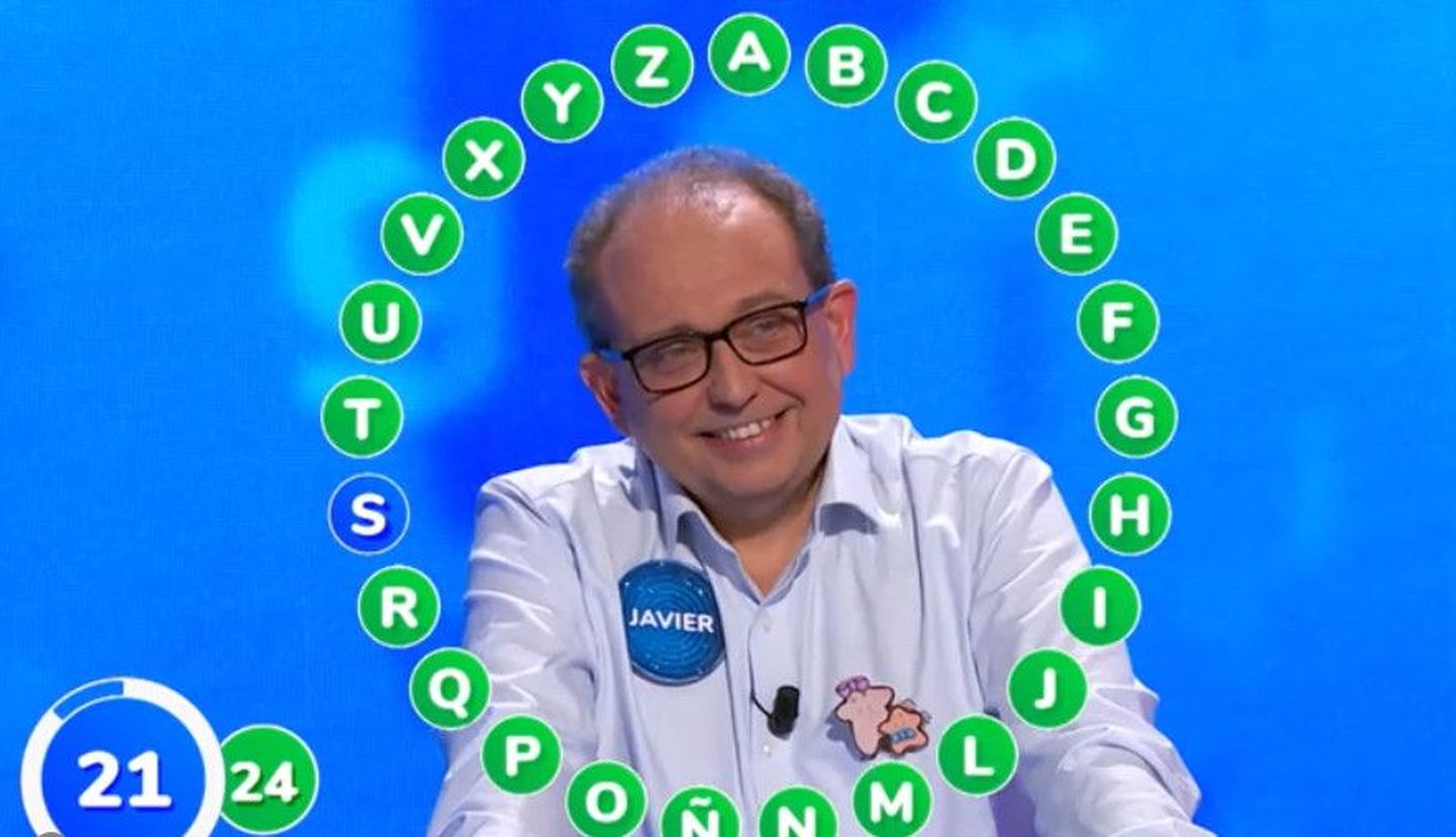 ¿Se llevará el bote de Pasapalabra el salmantino Javier Dávila el lunes 3 de mayo? Es el único ‘spoiler’ que no ha destripado Antena 3