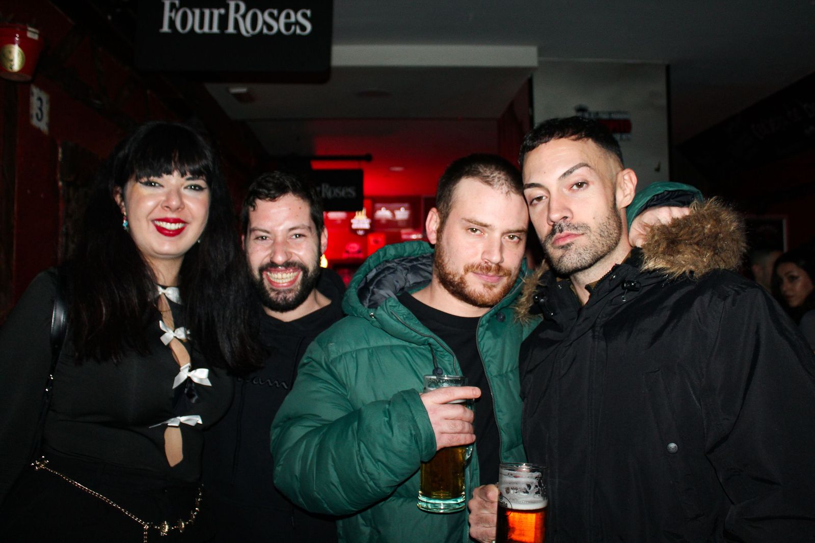 Salamanca de noche, sábado 6 de diciembre